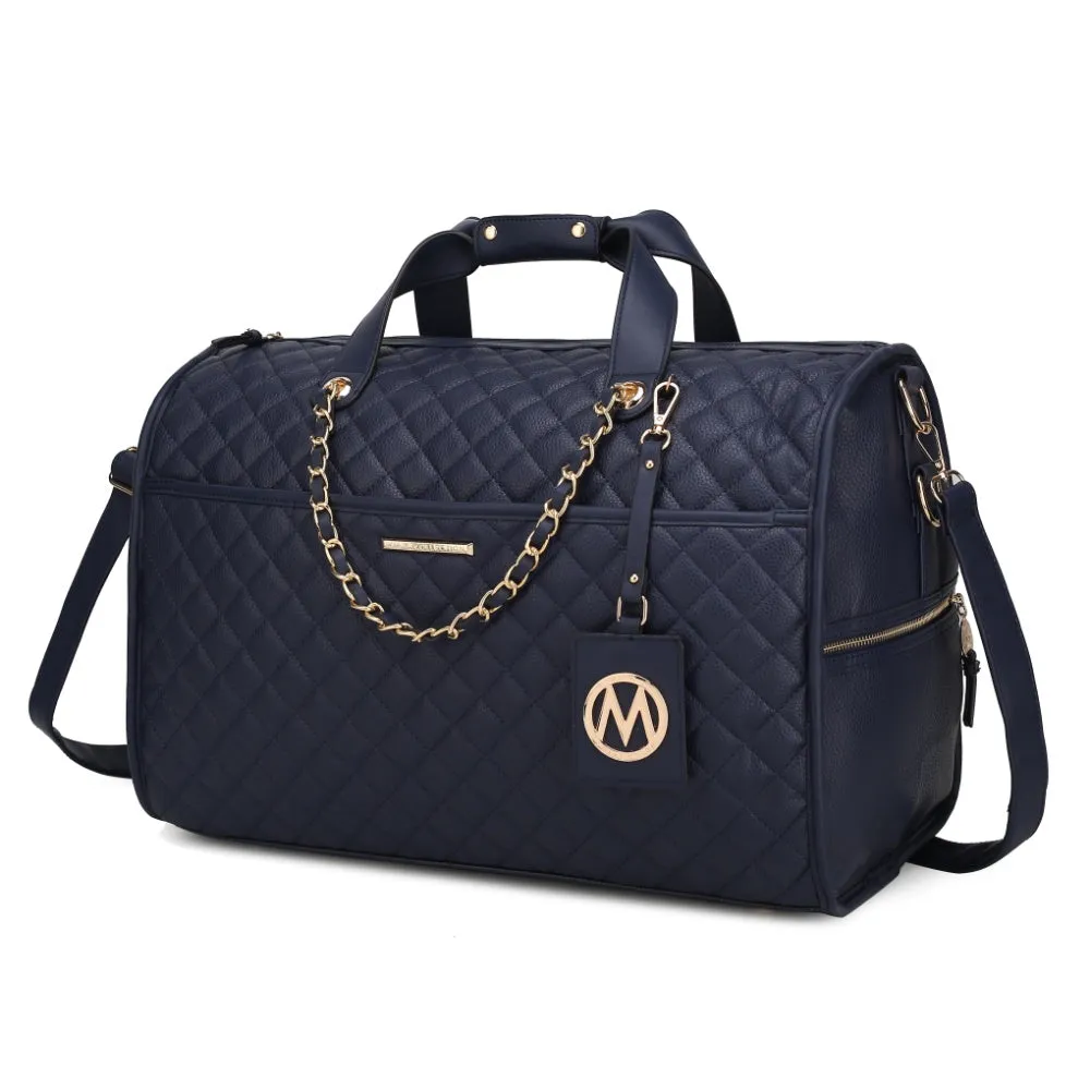 Lexie Vegan Leather Womens Duffle