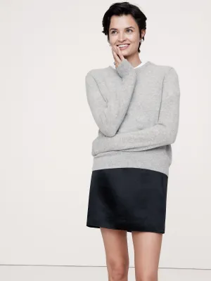 Lightweight Cashmere Crew-Neck Sweater Banana Republic