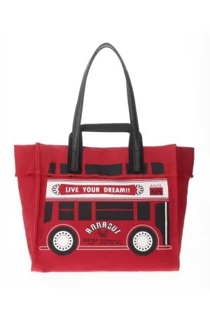 Limited Edition: Anna Sui Soho Bus Tote Bag Annasui