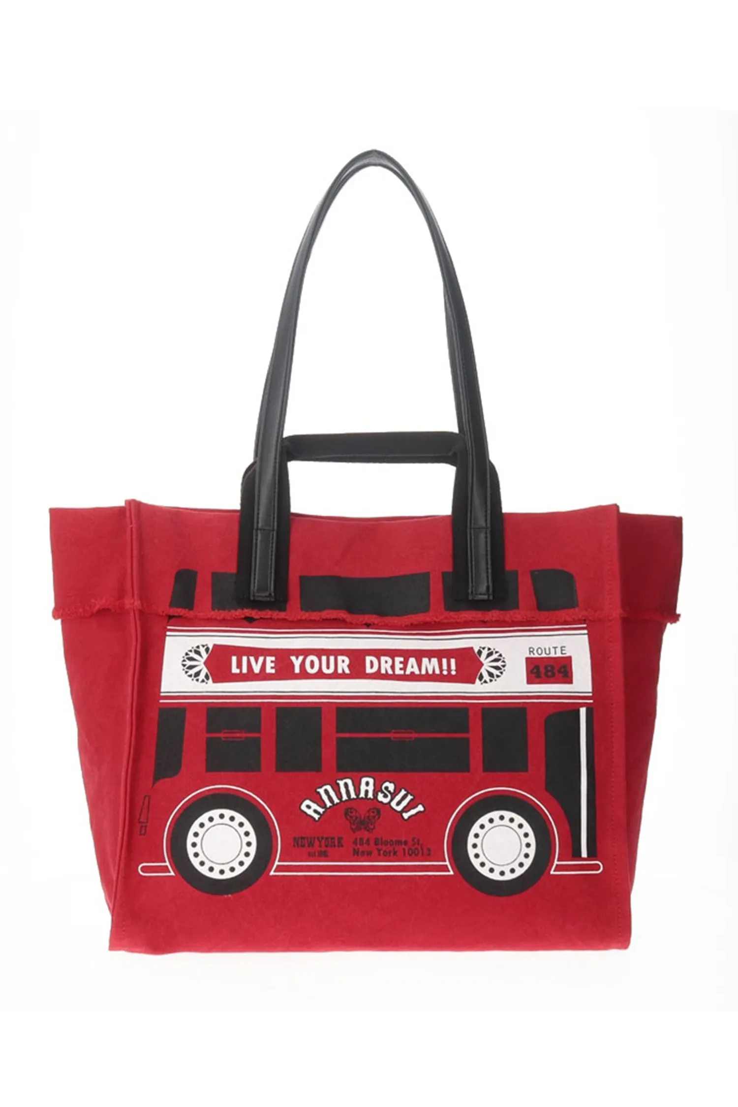 Limited Edition: Anna Sui Soho Bus Tote Bag Annasui