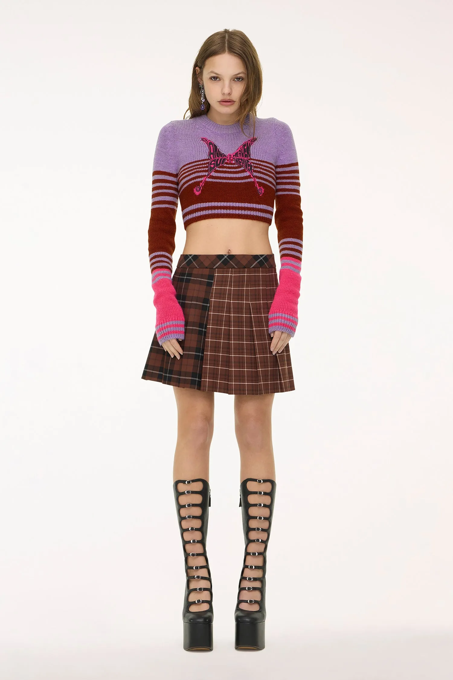 Limited Edition: Anna Sui x Heaven by Marc Jacobs Butterfly Sweater Pink/Purple Annasui
