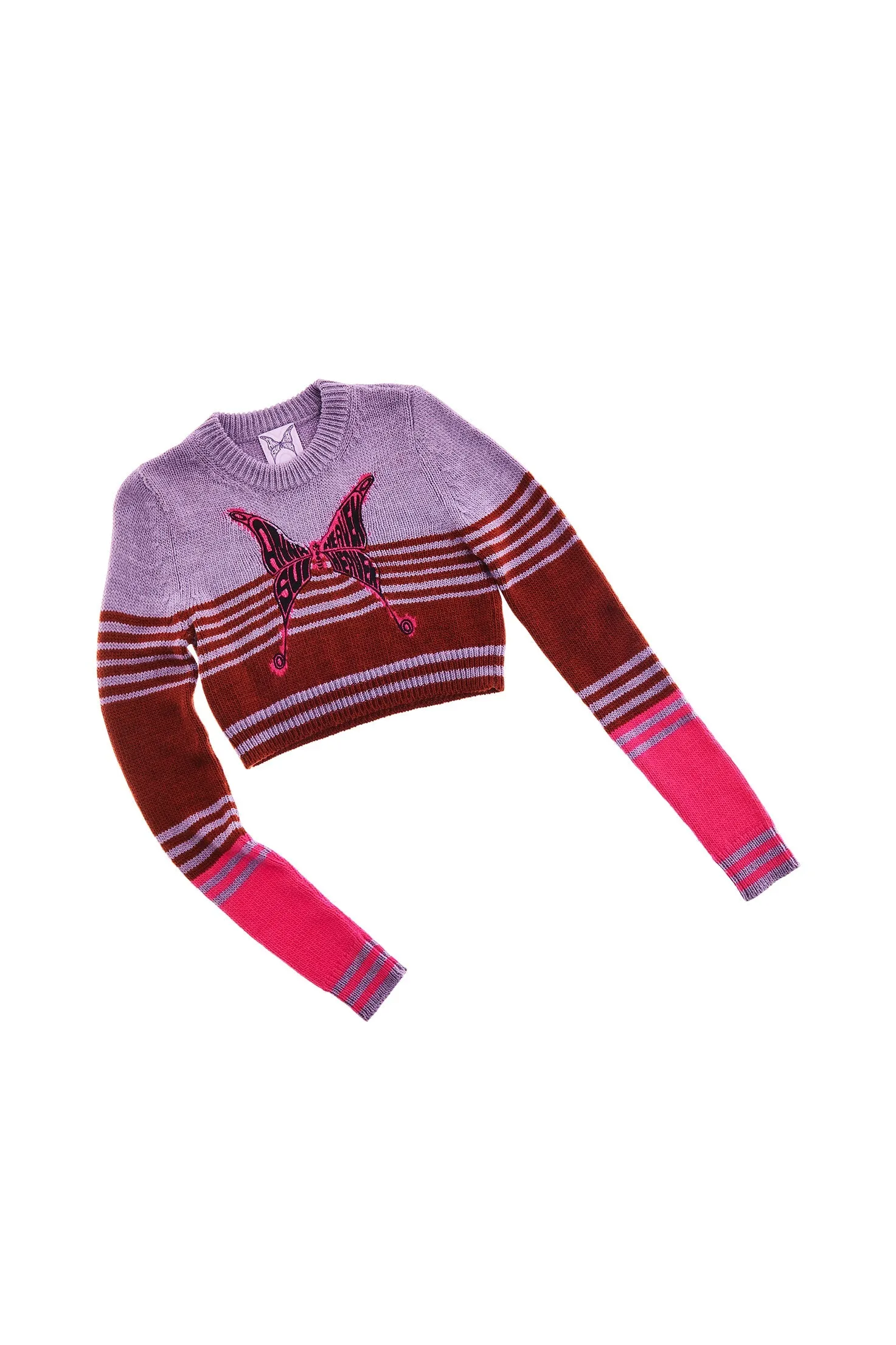 Limited Edition: Anna Sui x Heaven by Marc Jacobs Butterfly Sweater Pink/Purple Annasui
