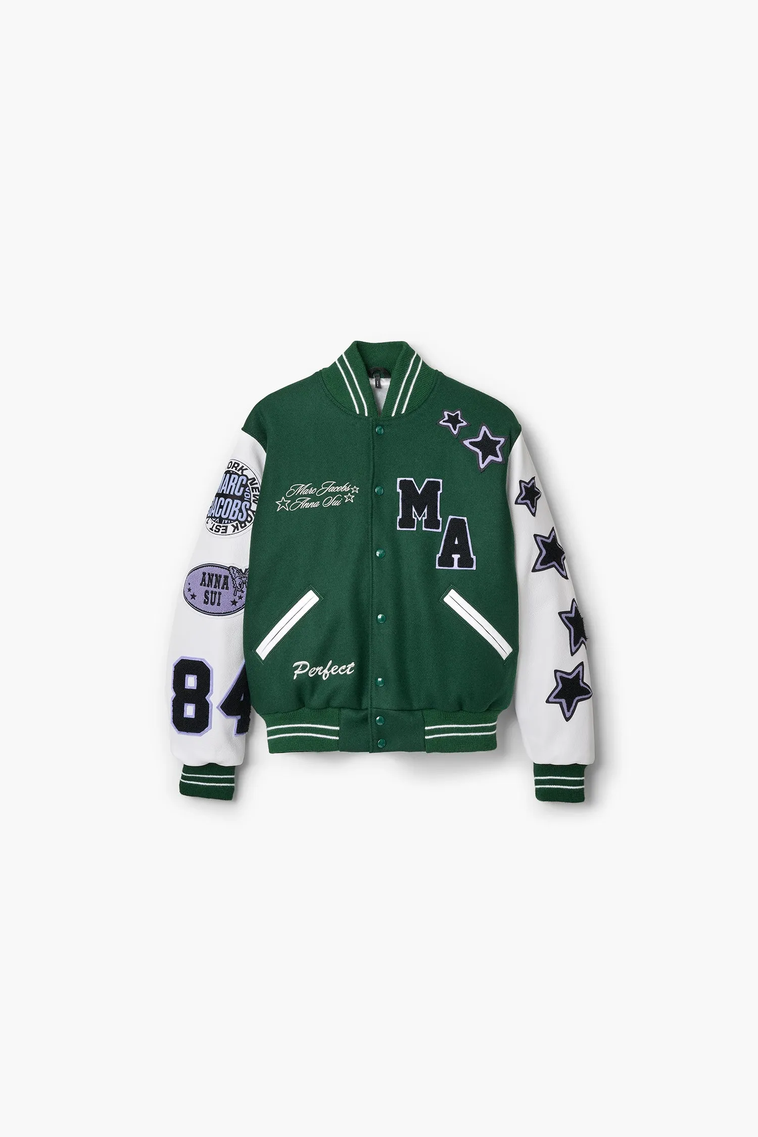 Limited Edition: Marc Jacobs 40th Anniversary x Anna Sui Varsity Jacket Annasui
