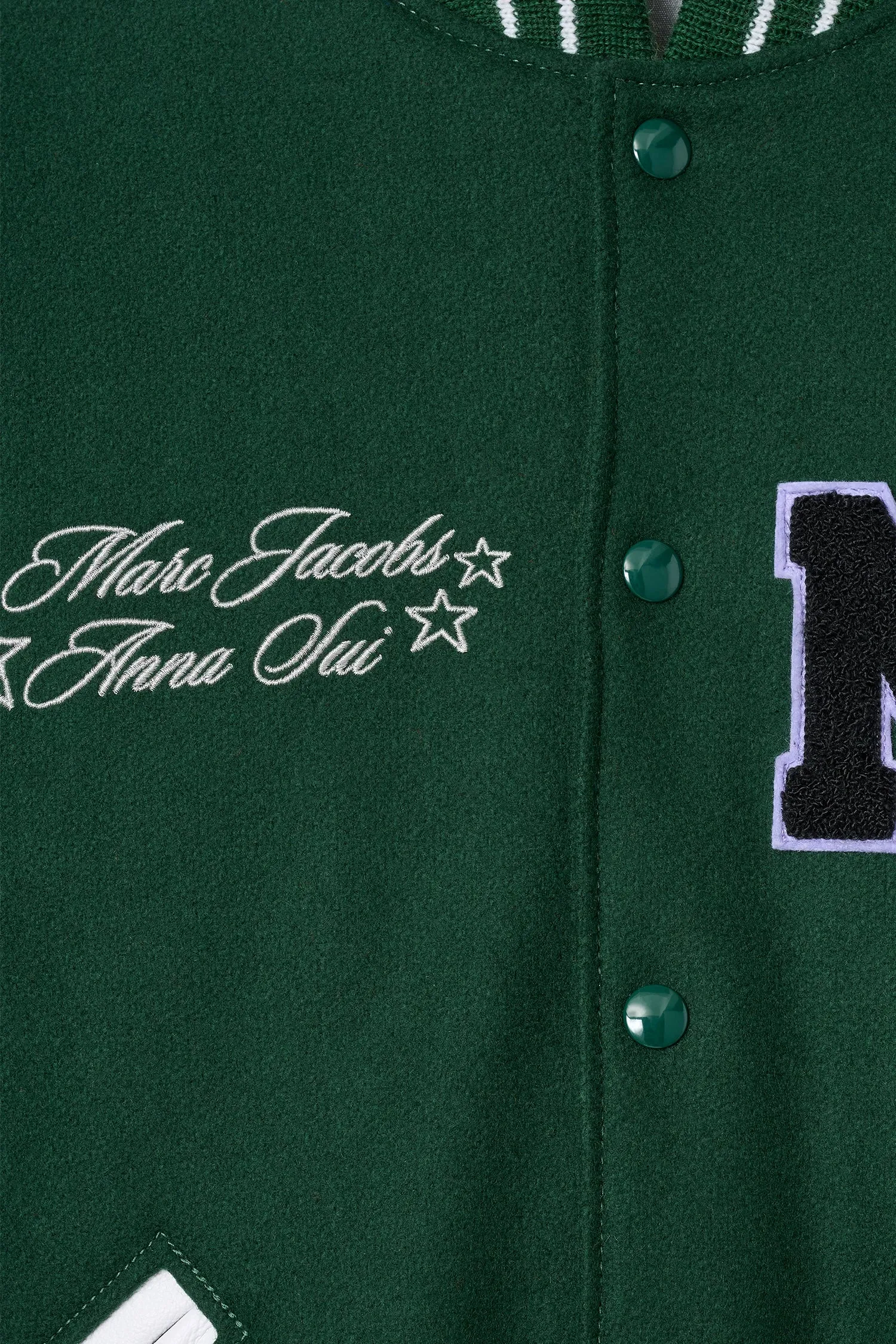 Limited Edition: Marc Jacobs 40th Anniversary x Anna Sui Varsity Jacket Annasui