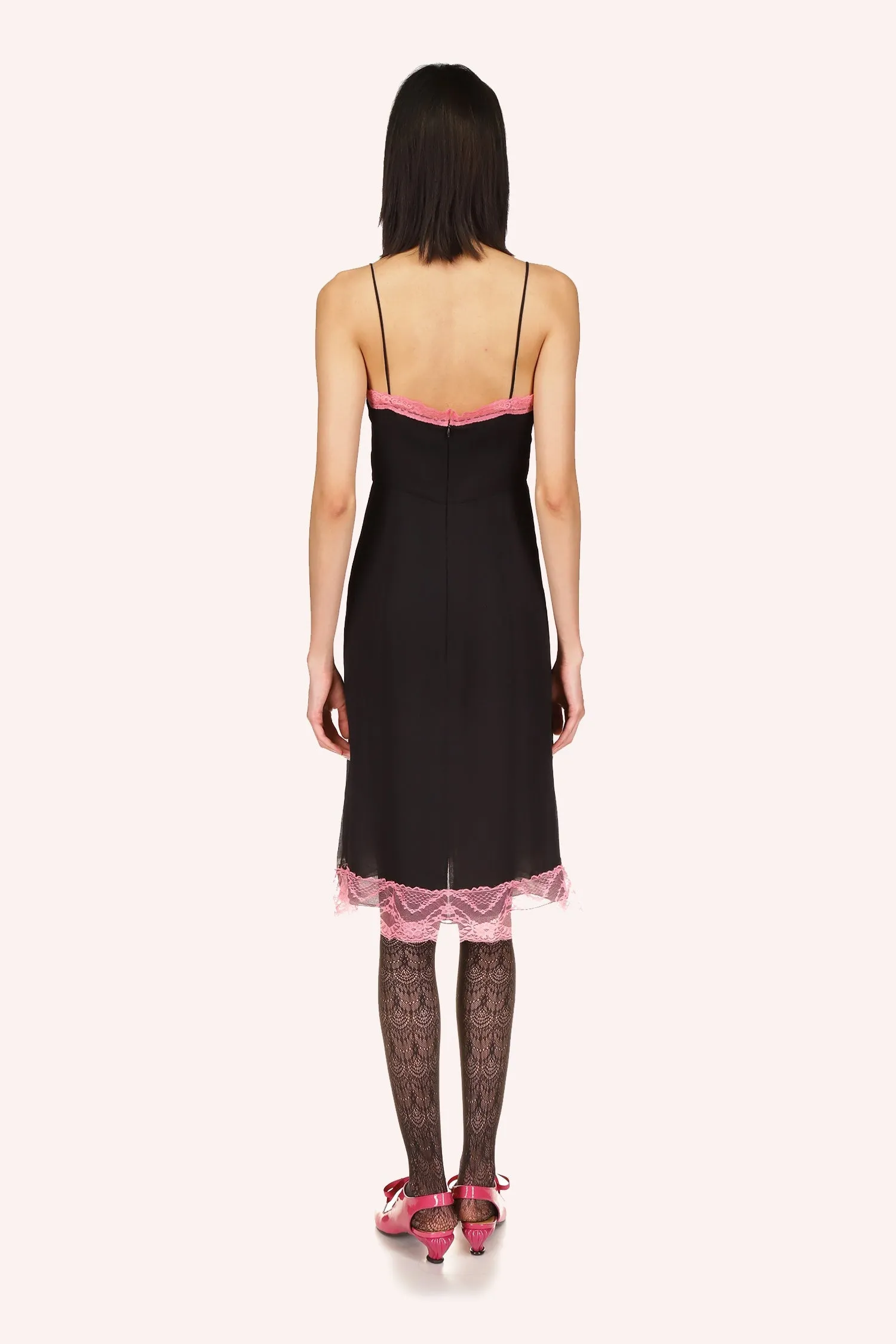 Lingerie Chiffon Slip Dress Annasui