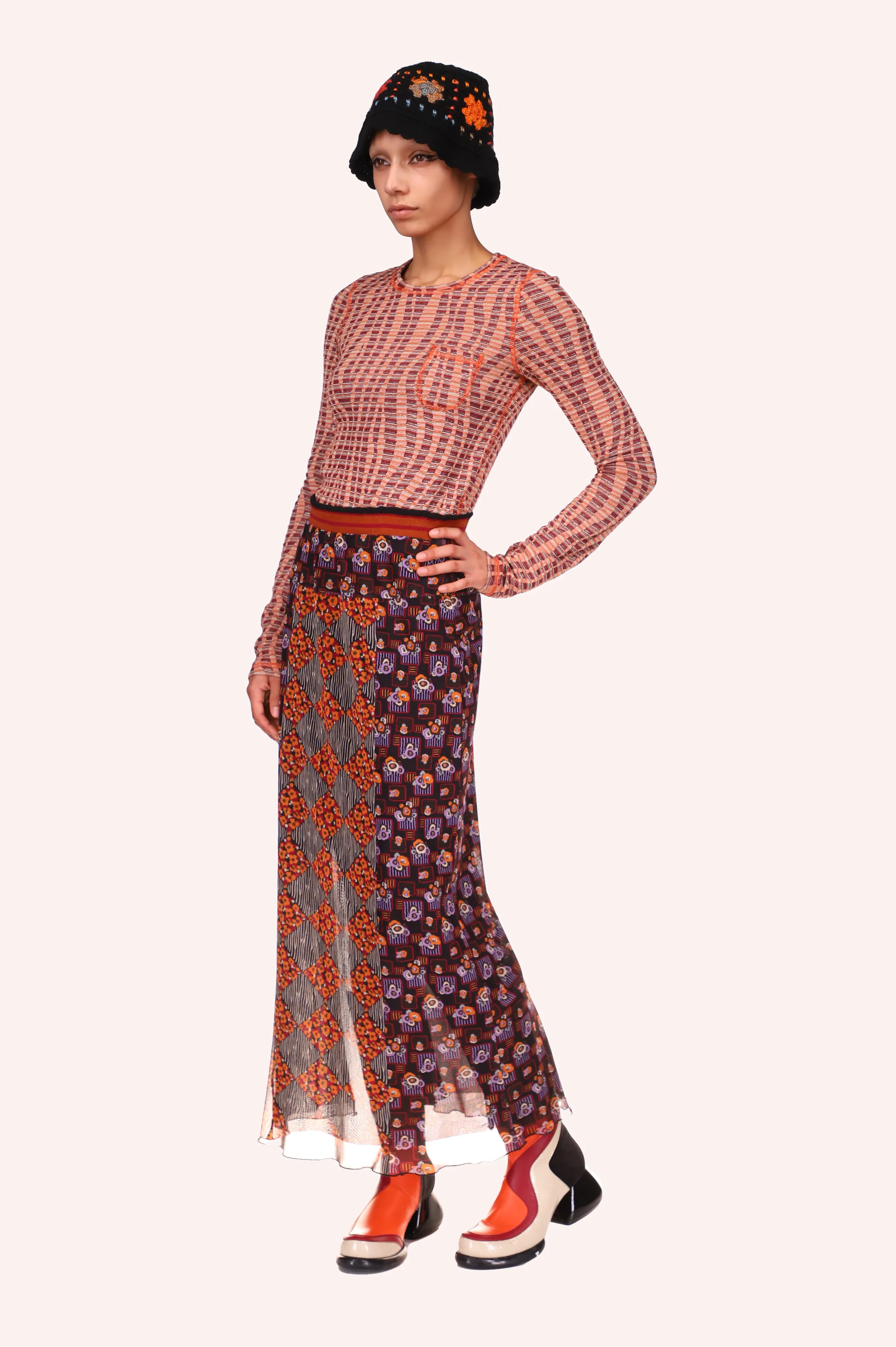 Long Sleeve Nuwave Top Annasui