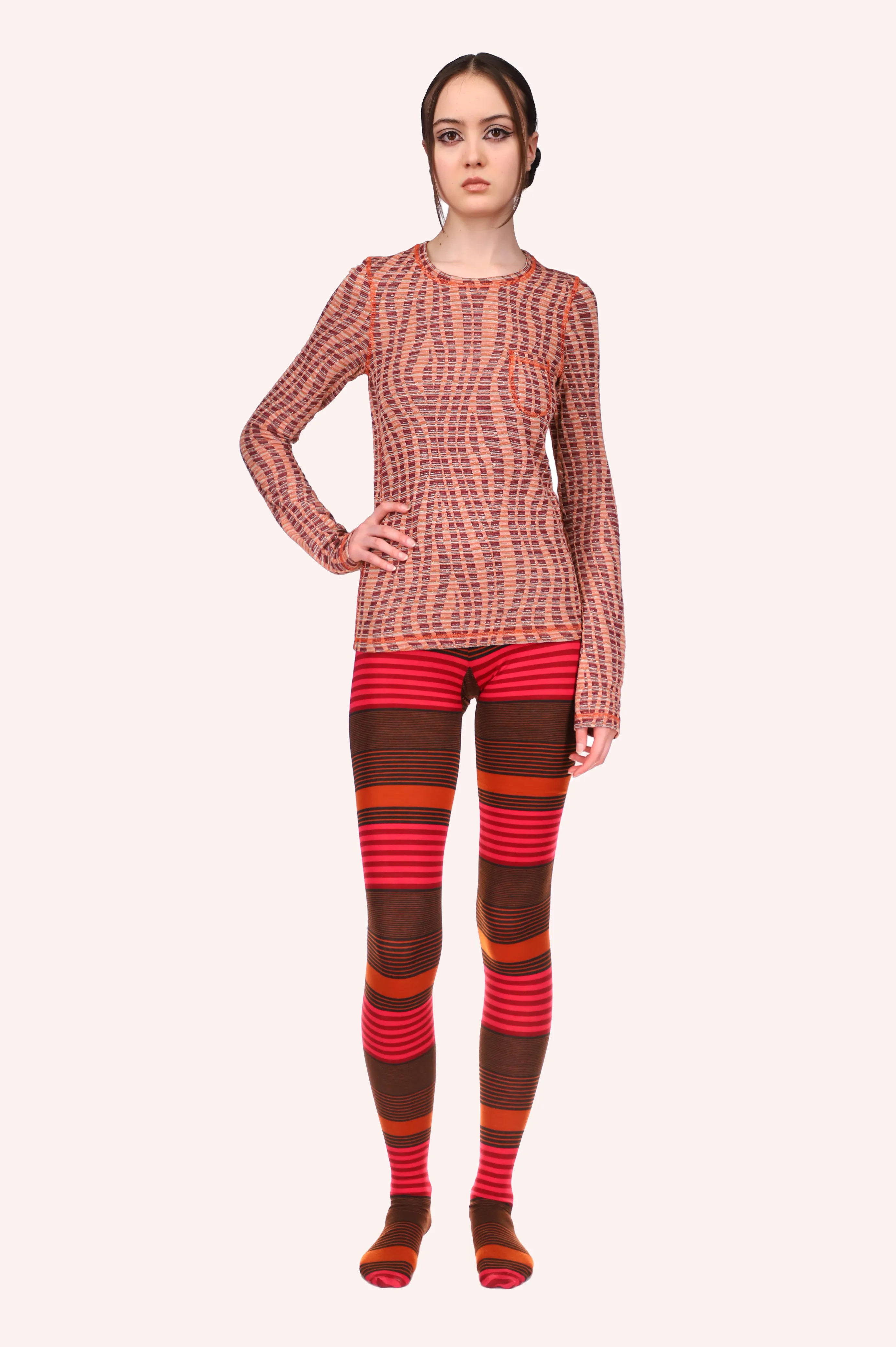 Long Sleeve Nuwave Top Annasui