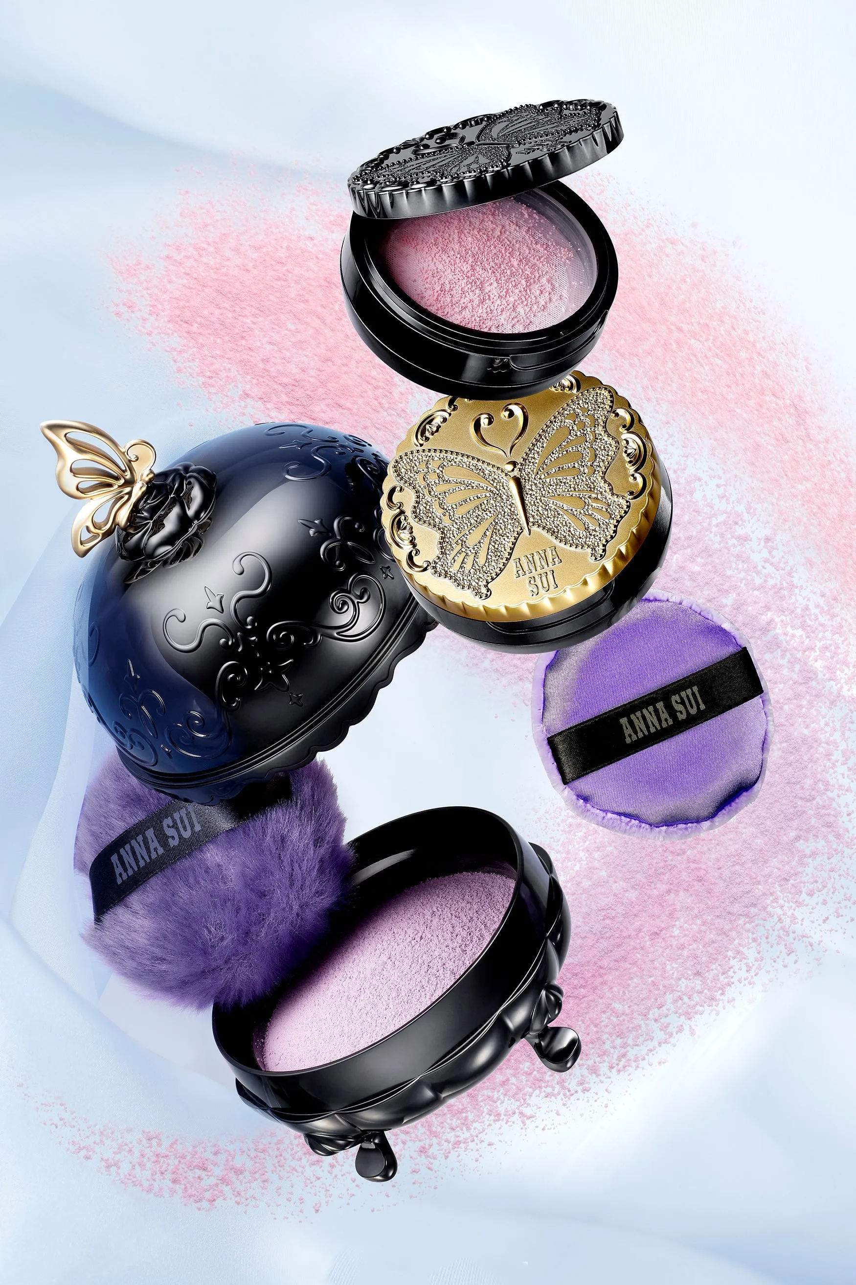 Loose Face Powder Mini Puff Annasui