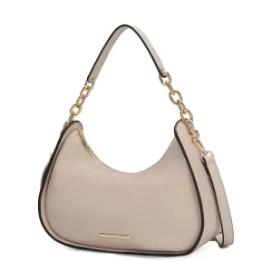 Lottie Vegan Leather Womens Hobo Bag