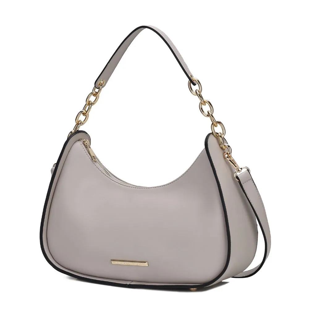 Lottie Vegan Leather Womens Hobo Bag