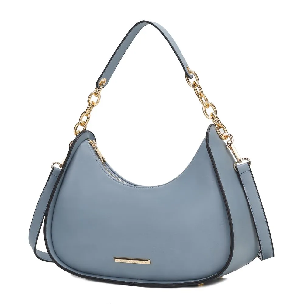 Lottie Vegan Leather Womens Hobo Bag