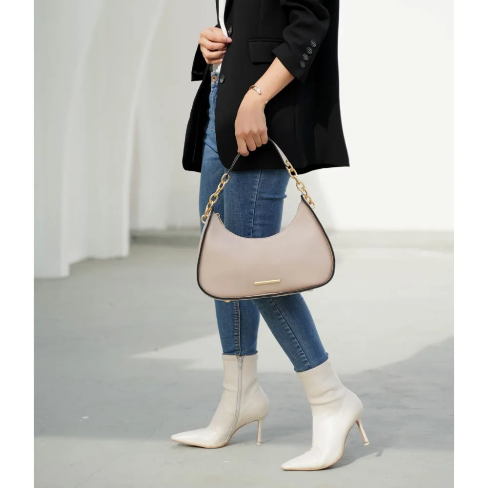 Lottie Vegan Leather Womens Hobo Bag