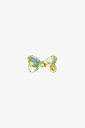 Love Puff Bow Side Clamp- Honey Mix Annasui