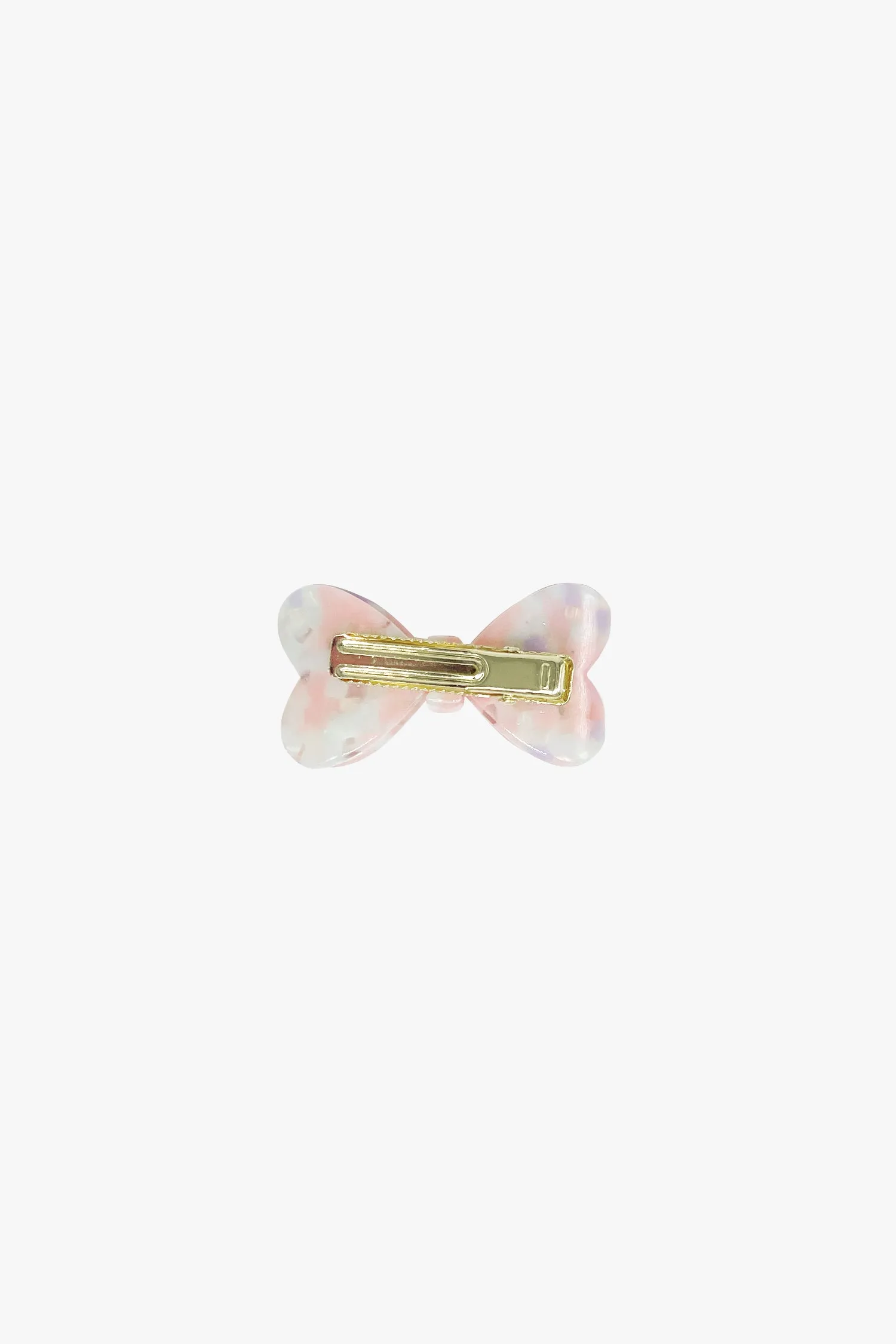 Love Puff Bow Side Clamp- Pastel Mix Annasui