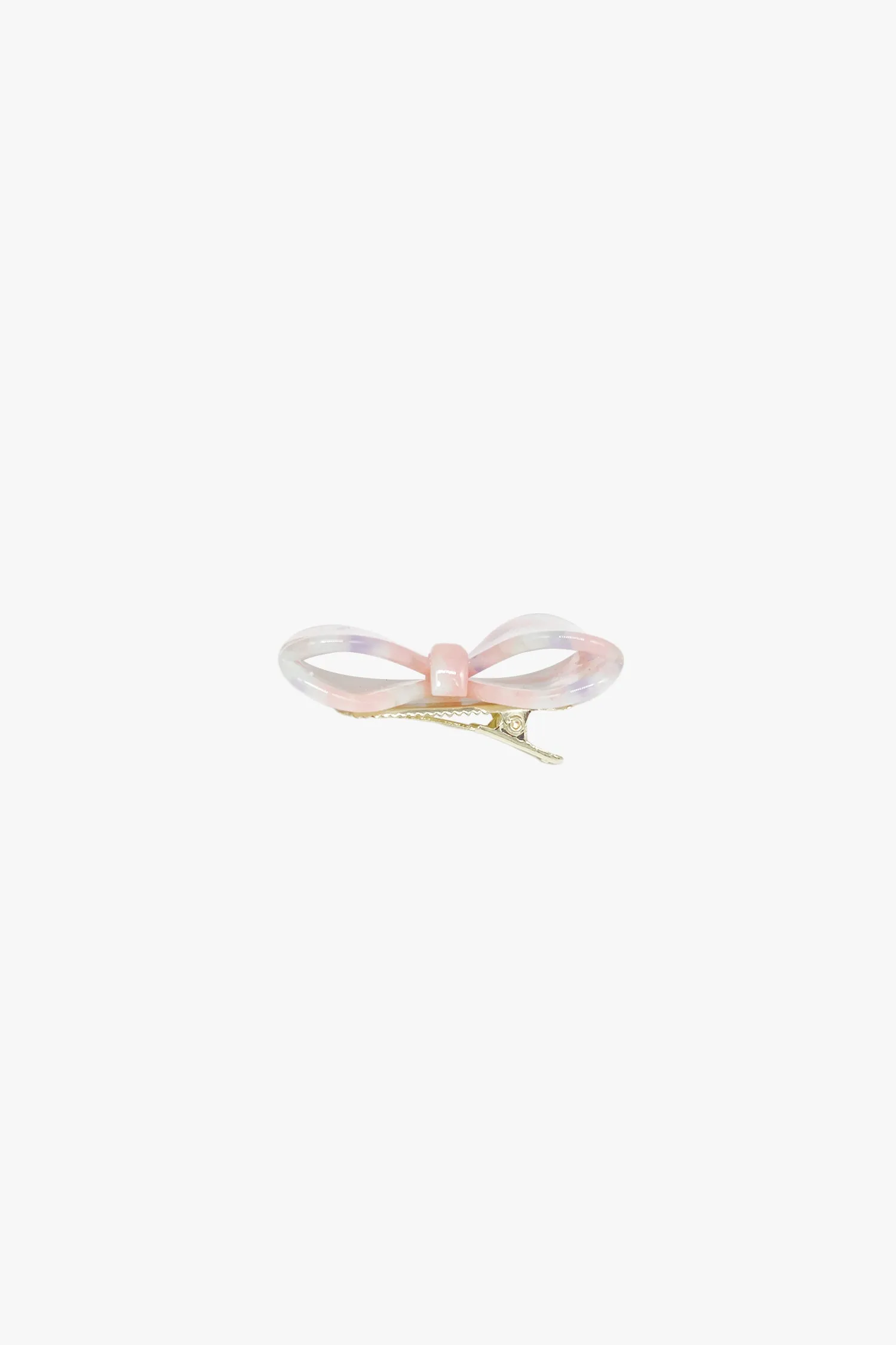 Love Puff Bow Side Clamp- Pastel Mix Annasui