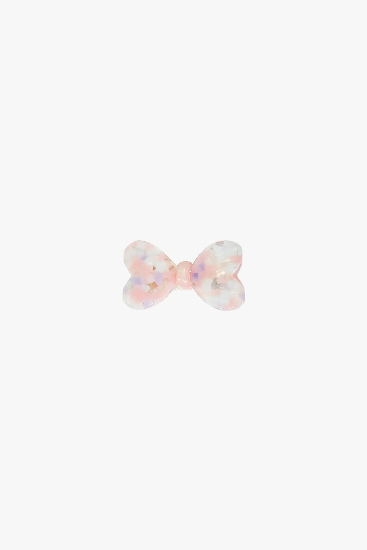 Love Puff Bow Side Clamp- Pastel Mix Annasui