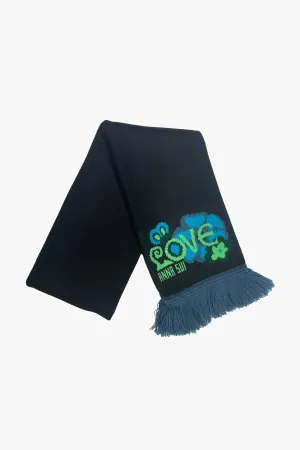 Love Scarf- Black Annasui