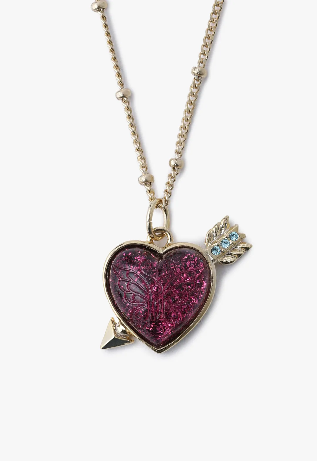 Lovestruck Heart Necklace Annasui