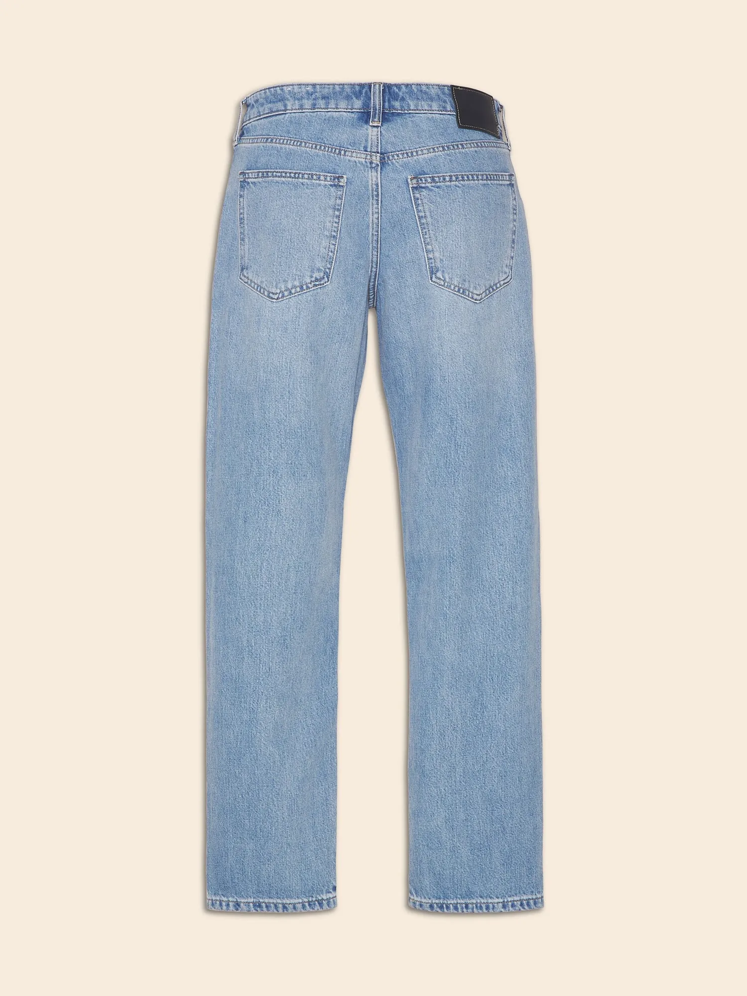 Low-Rise Rigid Straight Jean Banana Republic