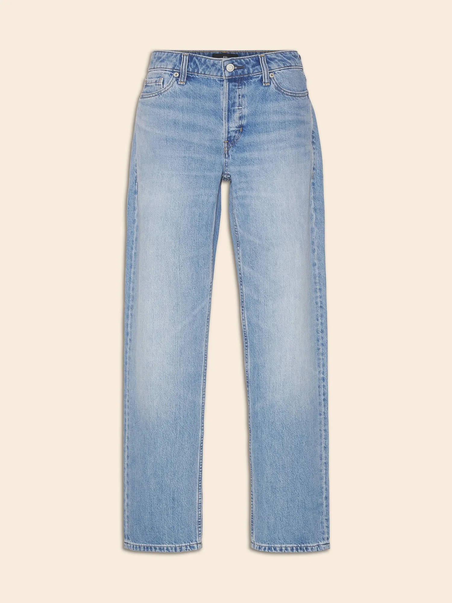Low-Rise Rigid Straight Jean Banana Republic