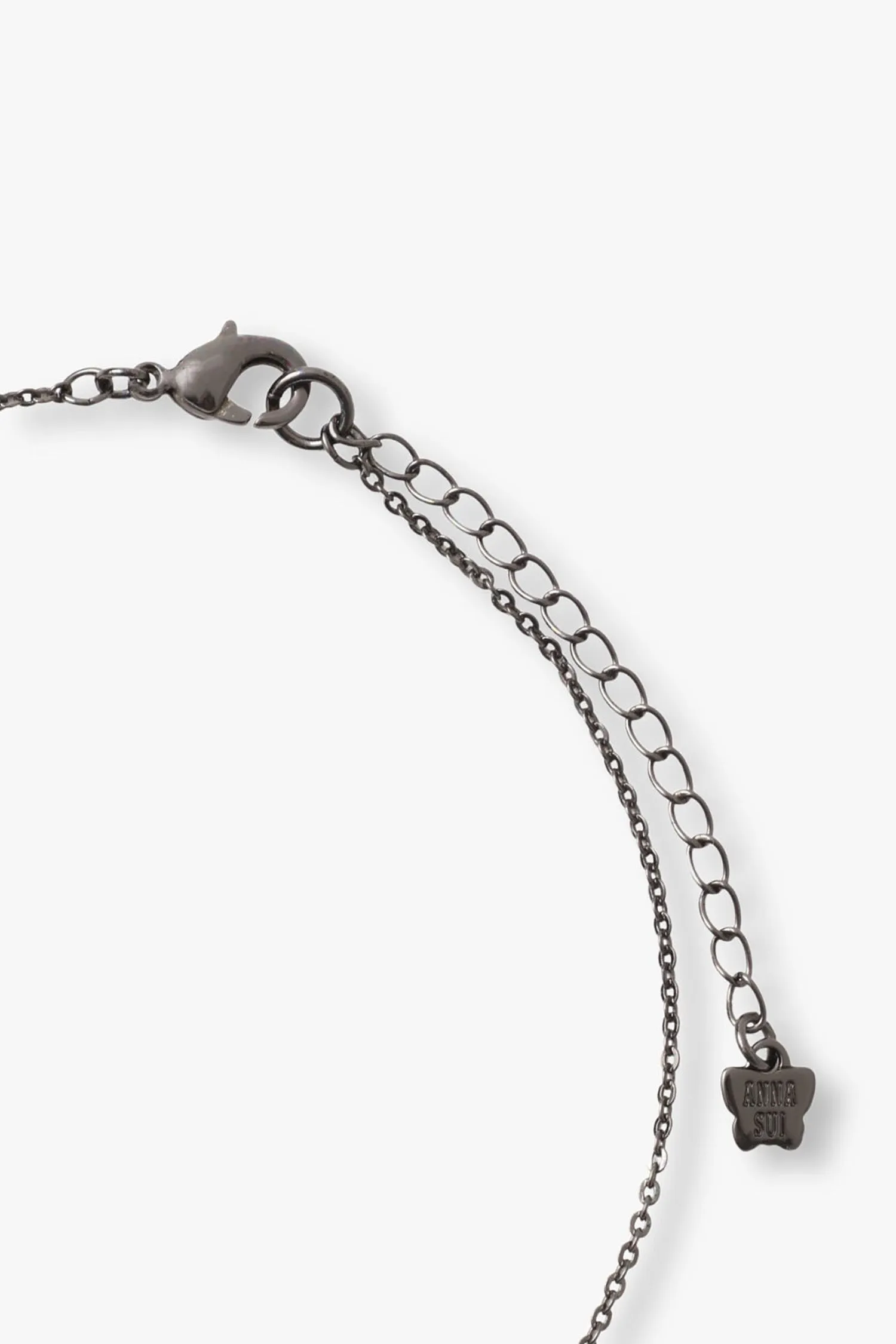 Lucky Horseshoe Necklace - Gunmetal Annasui