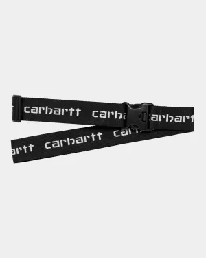 Luggage Belt | Black / White Carhartt WIP