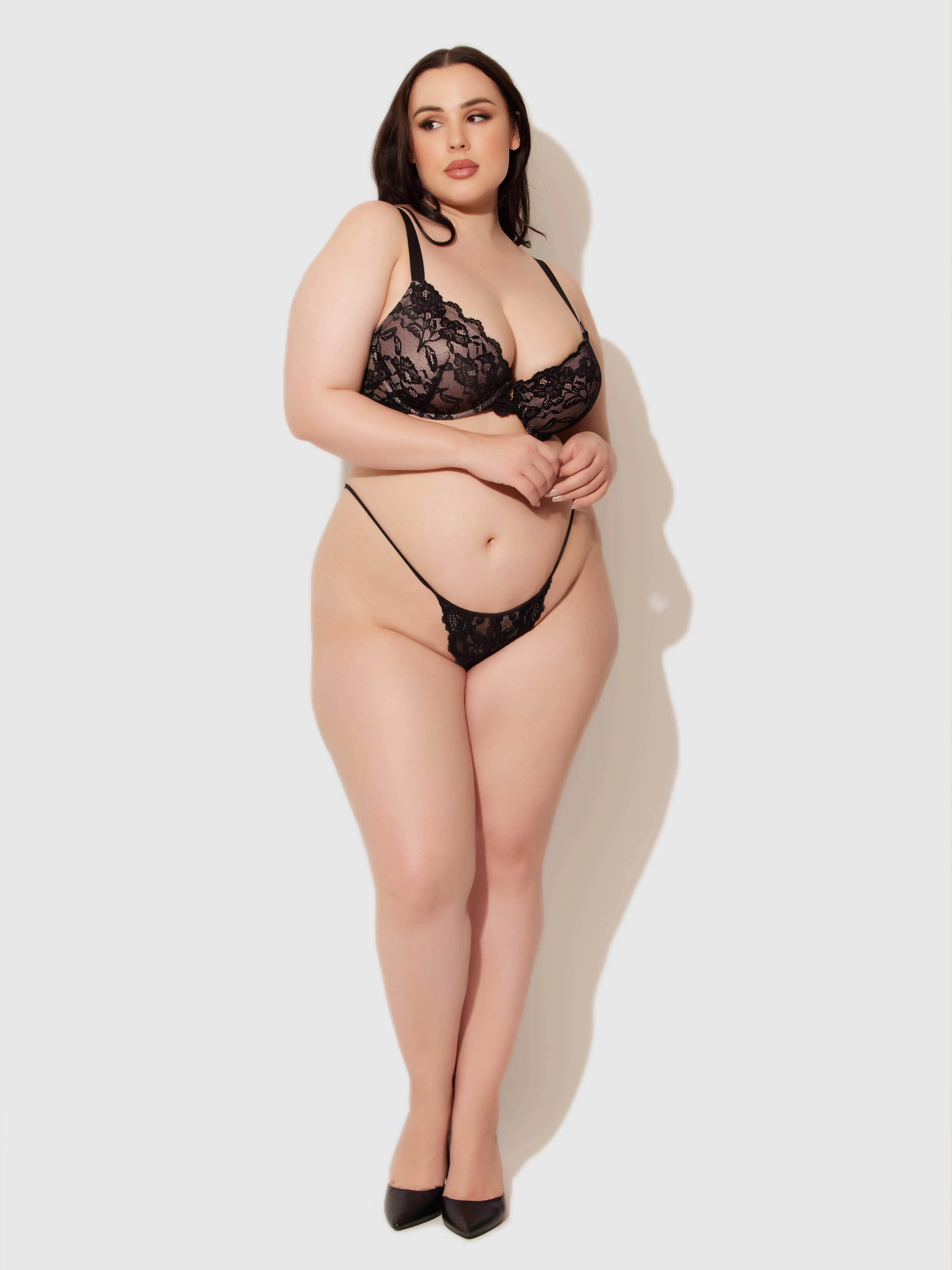 Mabel Demi Push Up Bra by Frederick's of Hollywood