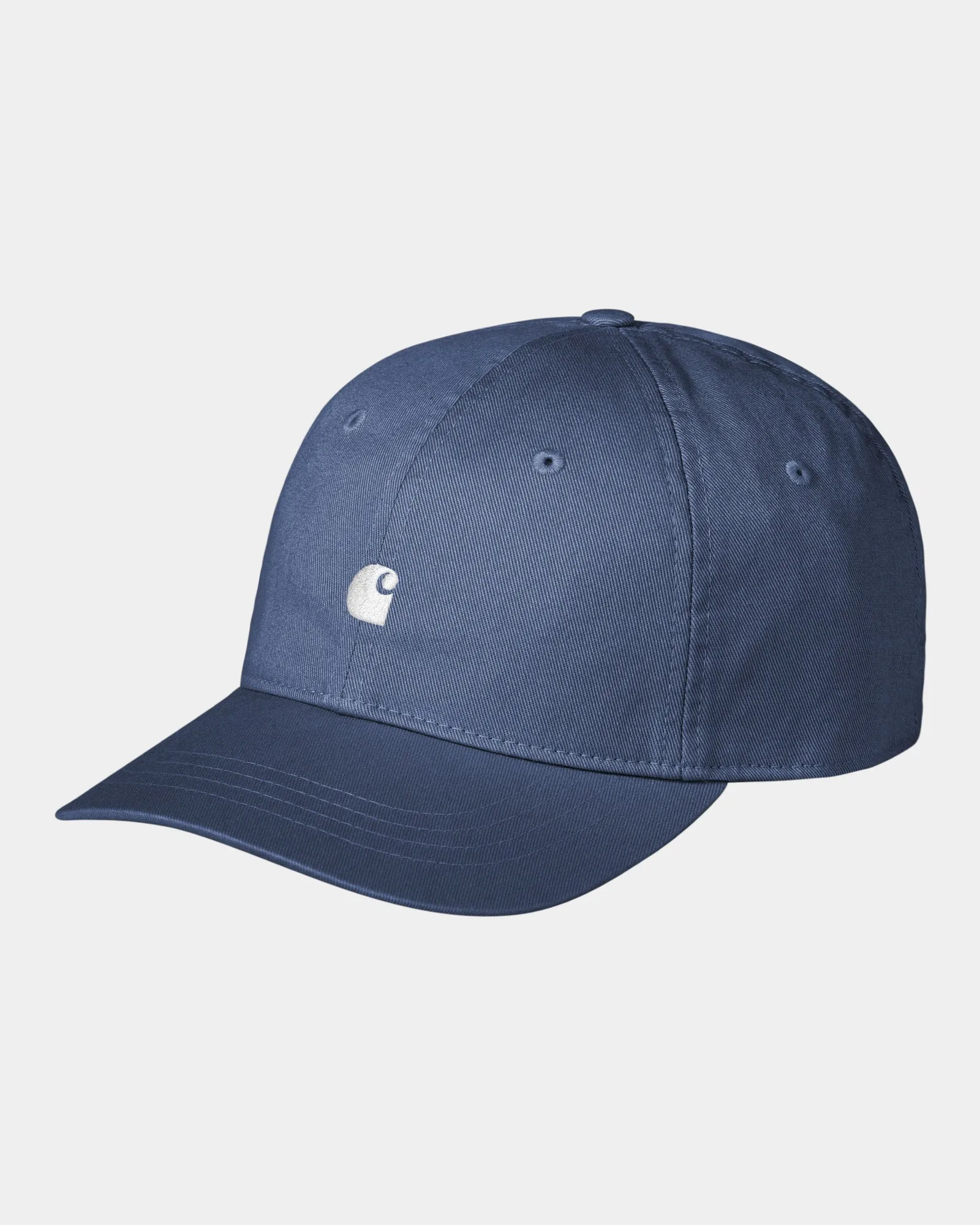 Madison Logo Cap | Blue Iris / White Carhartt WIP