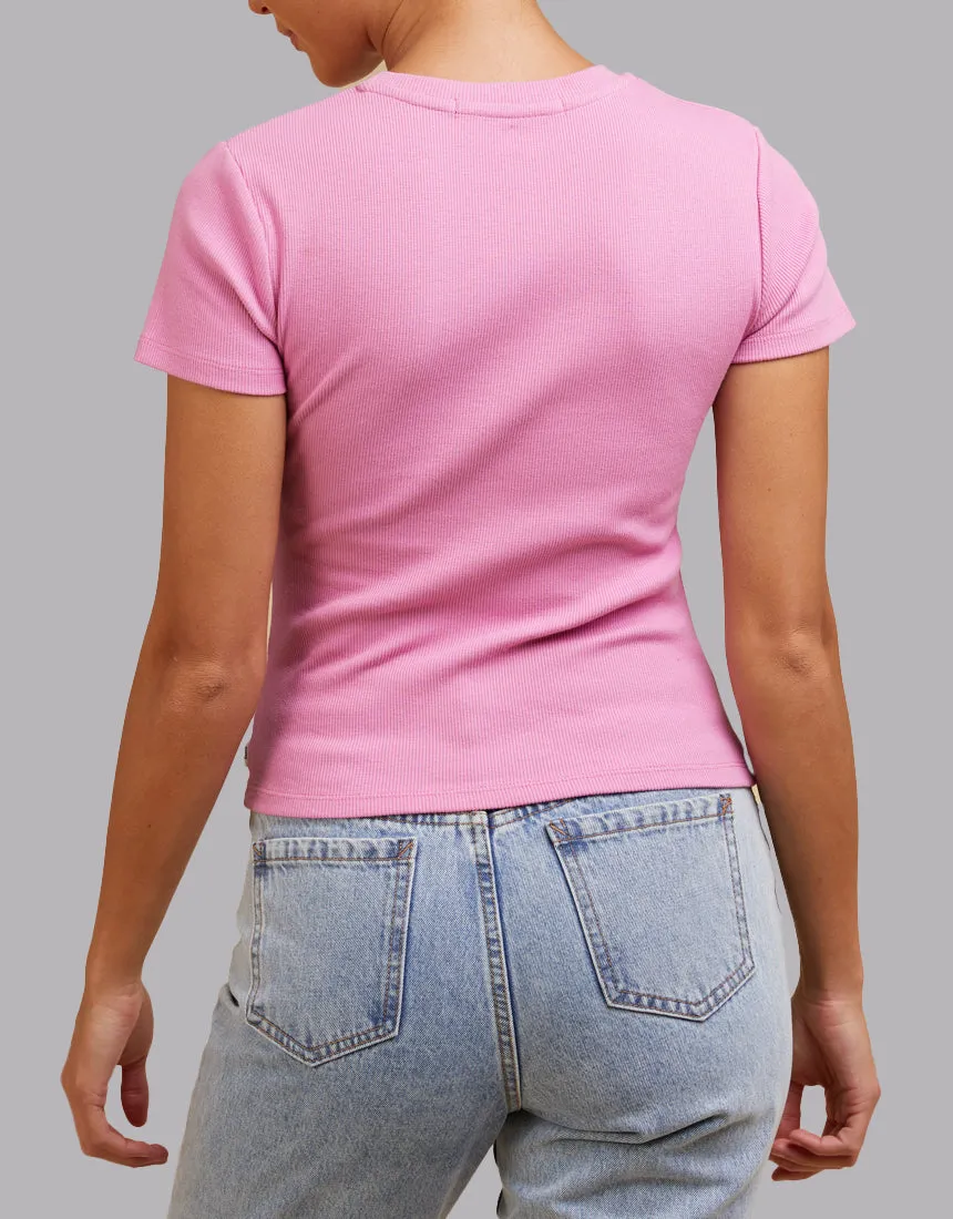 Margo Tee 3pk Wht/Blk/Bpnk