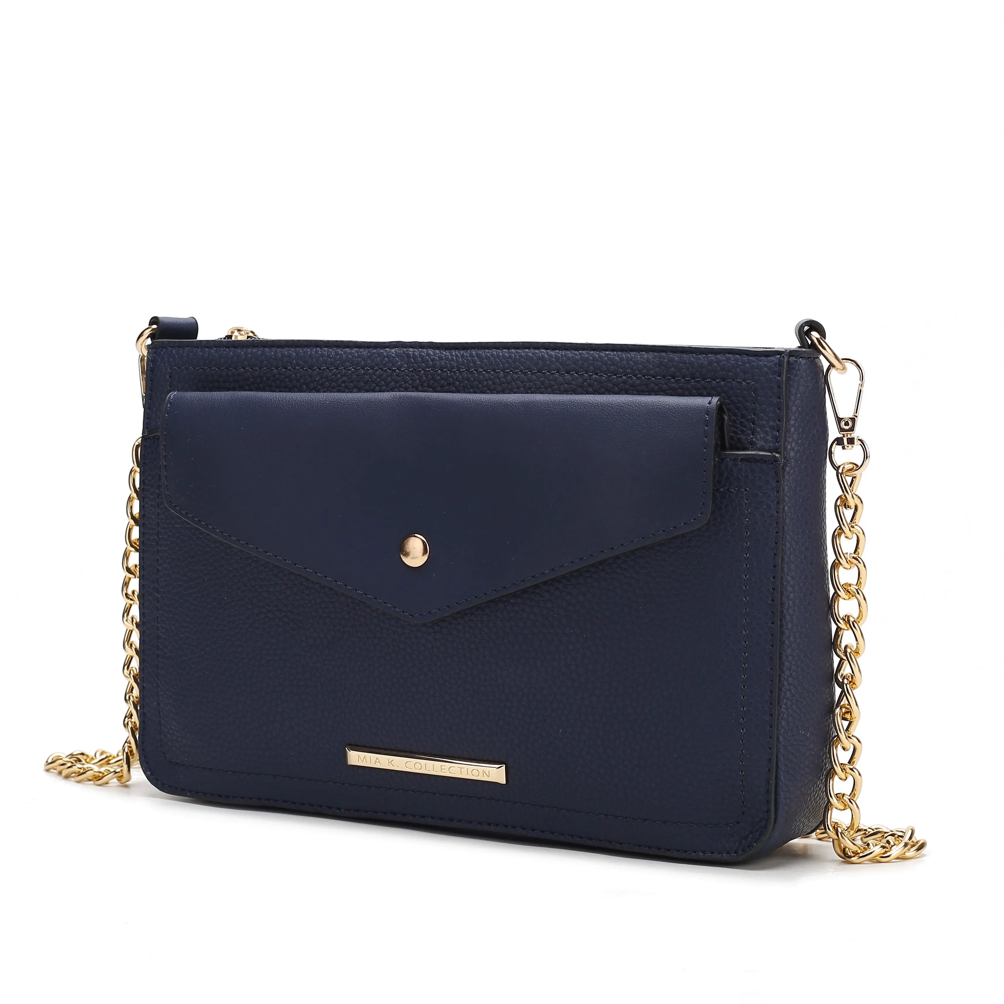 Maribel Vegan Leather Womens 3-in-1 Crossbody Bag