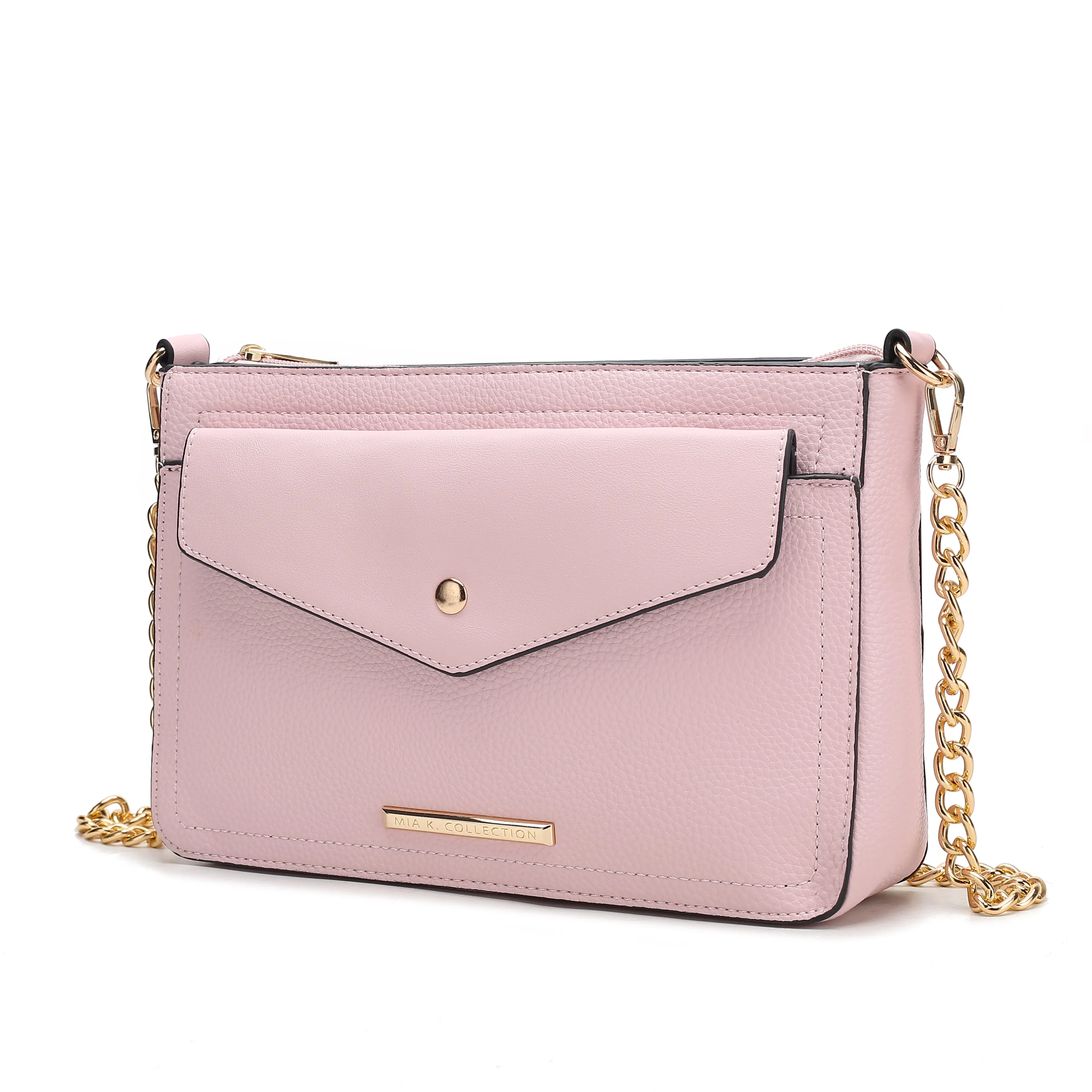 Maribel Vegan Leather Womens 3-in-1 Crossbody Bag