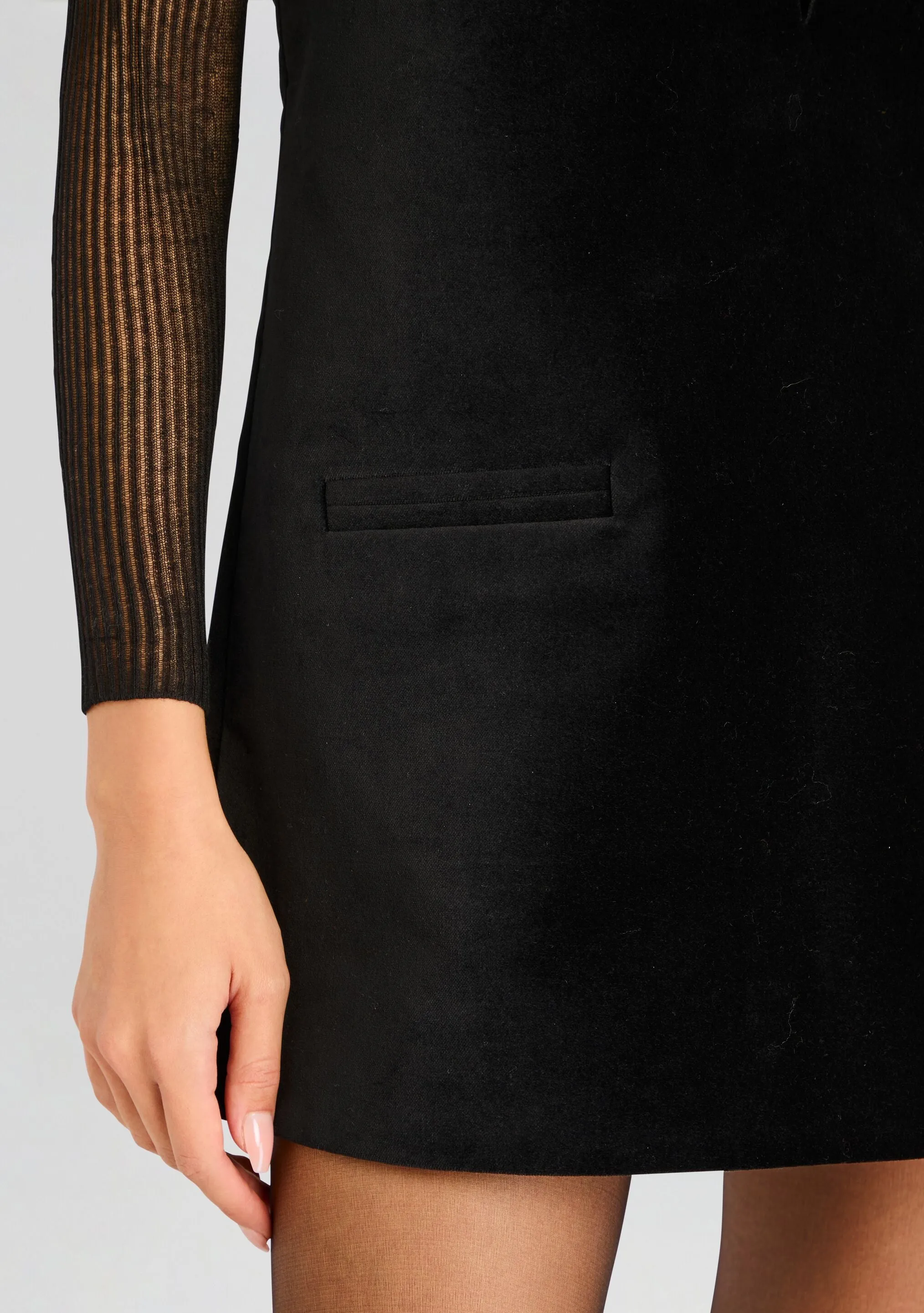 Maxine Velvet Mini Dress