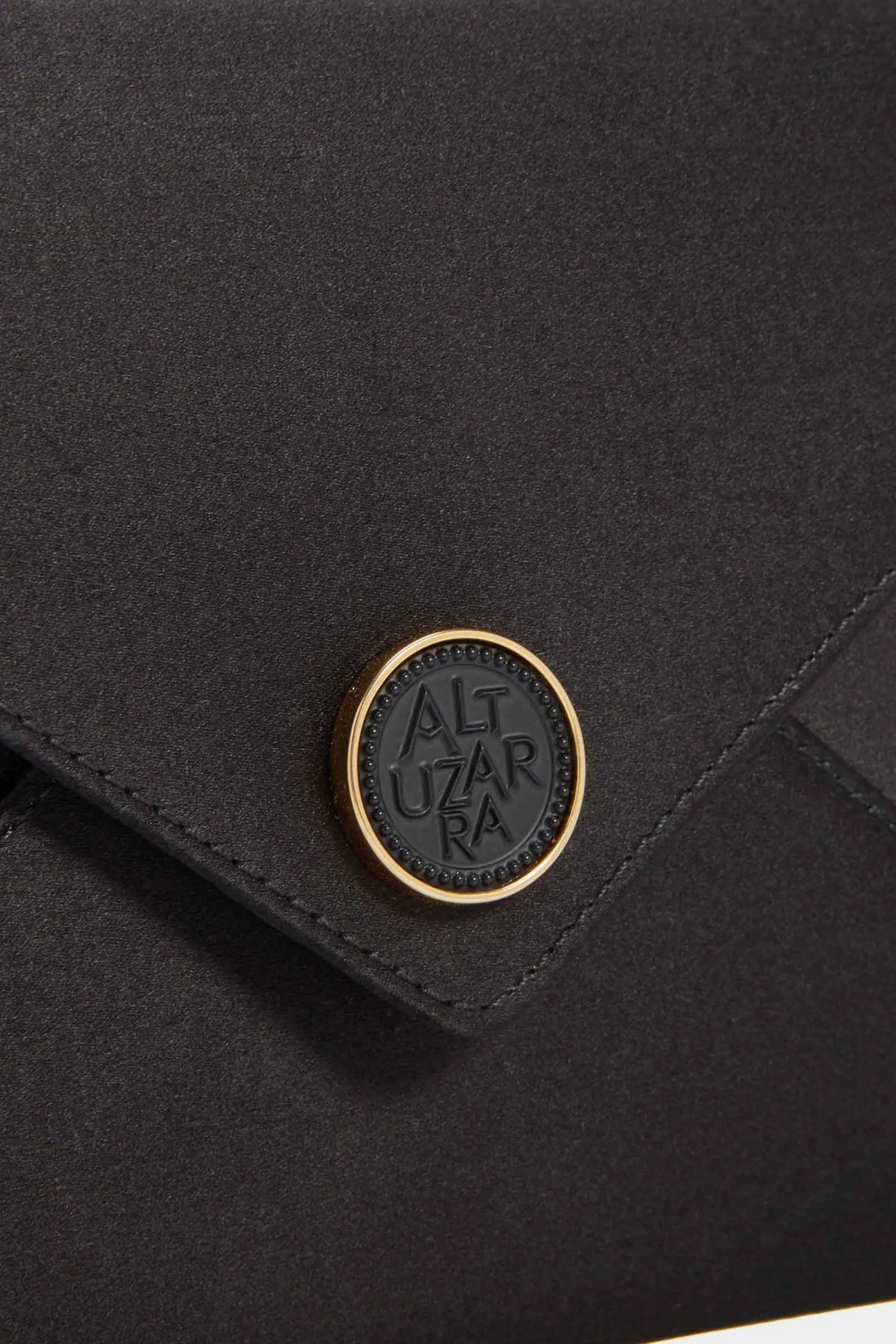 Medallion Envelope Clutch Satin Altuzarra