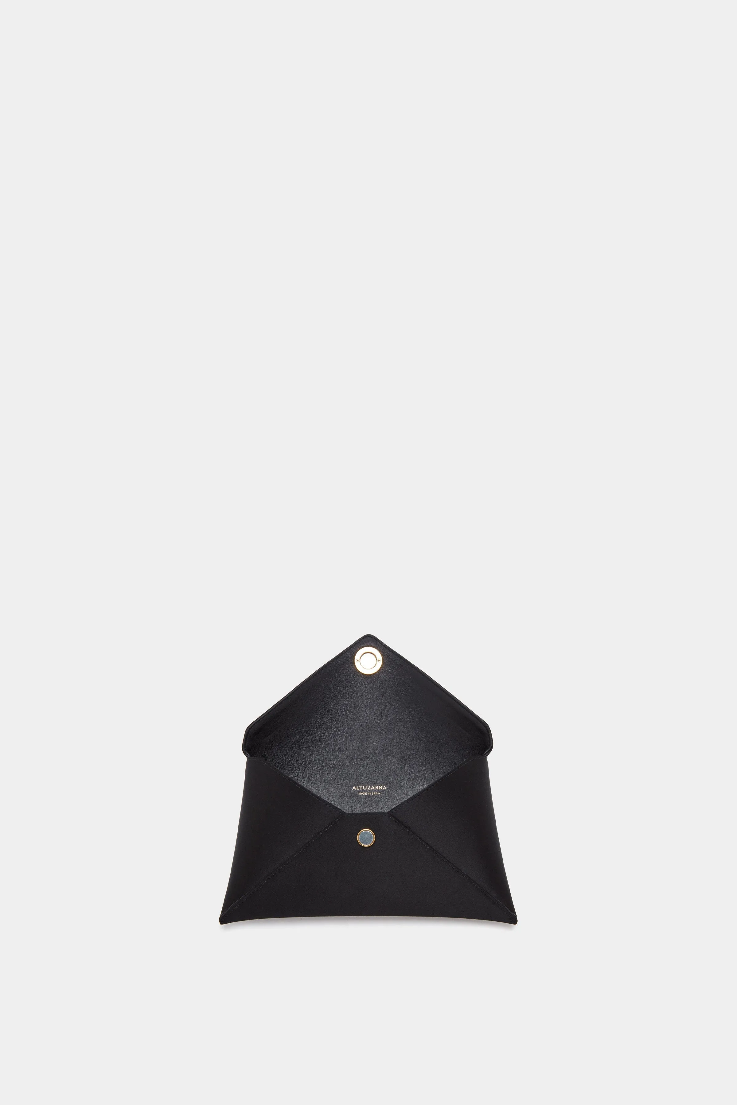Medallion Envelope Clutch Satin Altuzarra