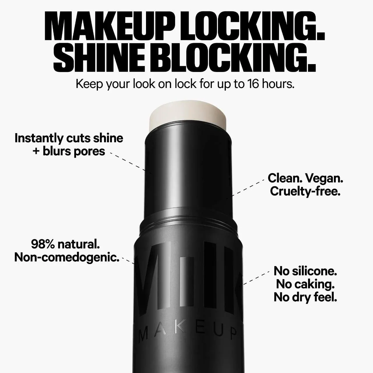MILK MAKEUP Pore Eclipse Non-Comedogenic Mattifying   Blurring Primer Stick NIB