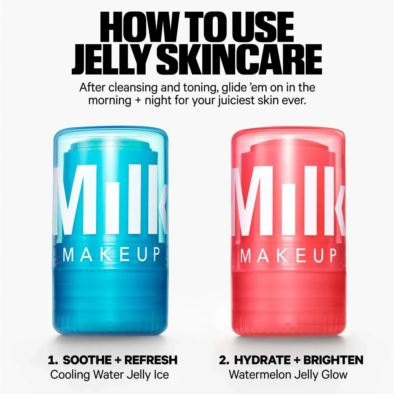 MILK MAKEUP  Watermelon Jelly Brightening Serum Stick NIB