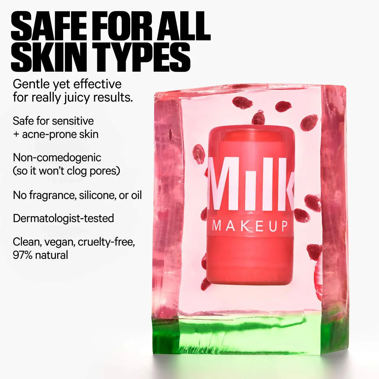MILK MAKEUP  Watermelon Jelly Brightening Serum Stick NIB