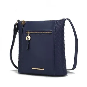 Miranda Vegan Leather Womens Crossbody Bag