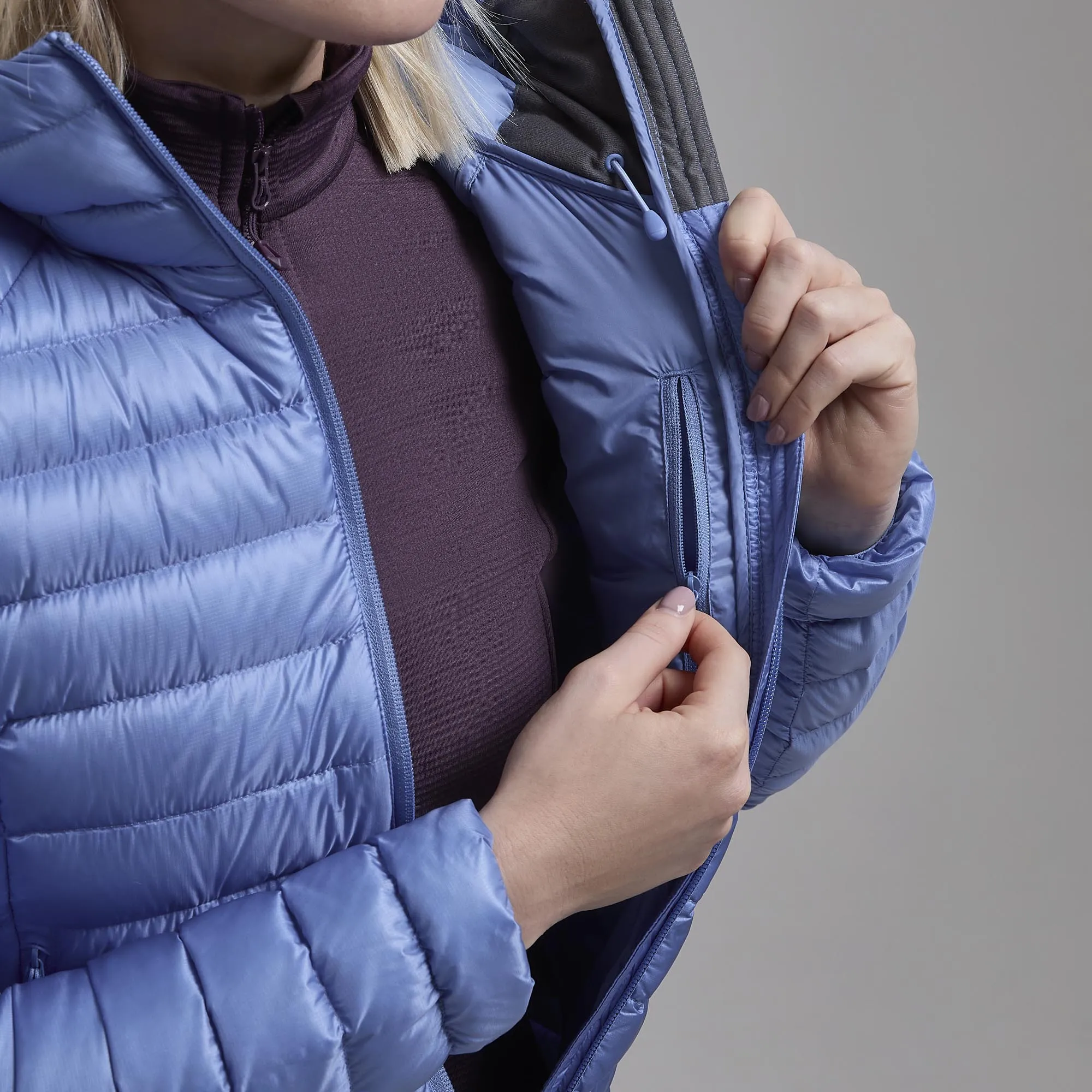 Montane Women's Anti-Freeze Hooded Down Jacket Montane