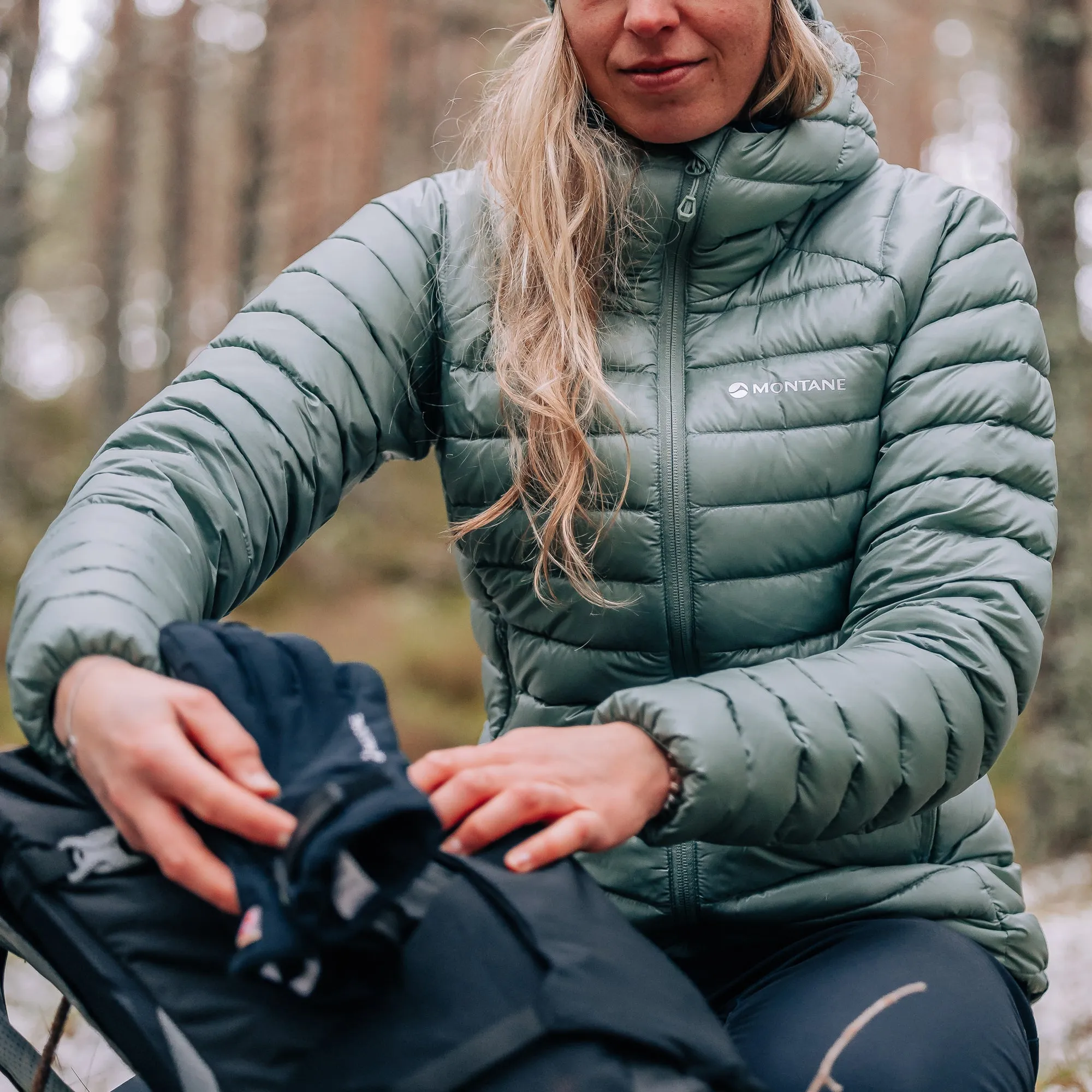 Montane Women's Anti-Freeze Hooded Down Jacket Montane