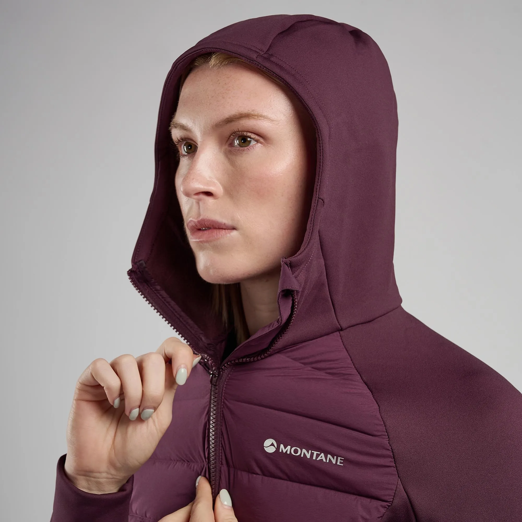 Montane Women's Composite Hooded Down Jacket Montane