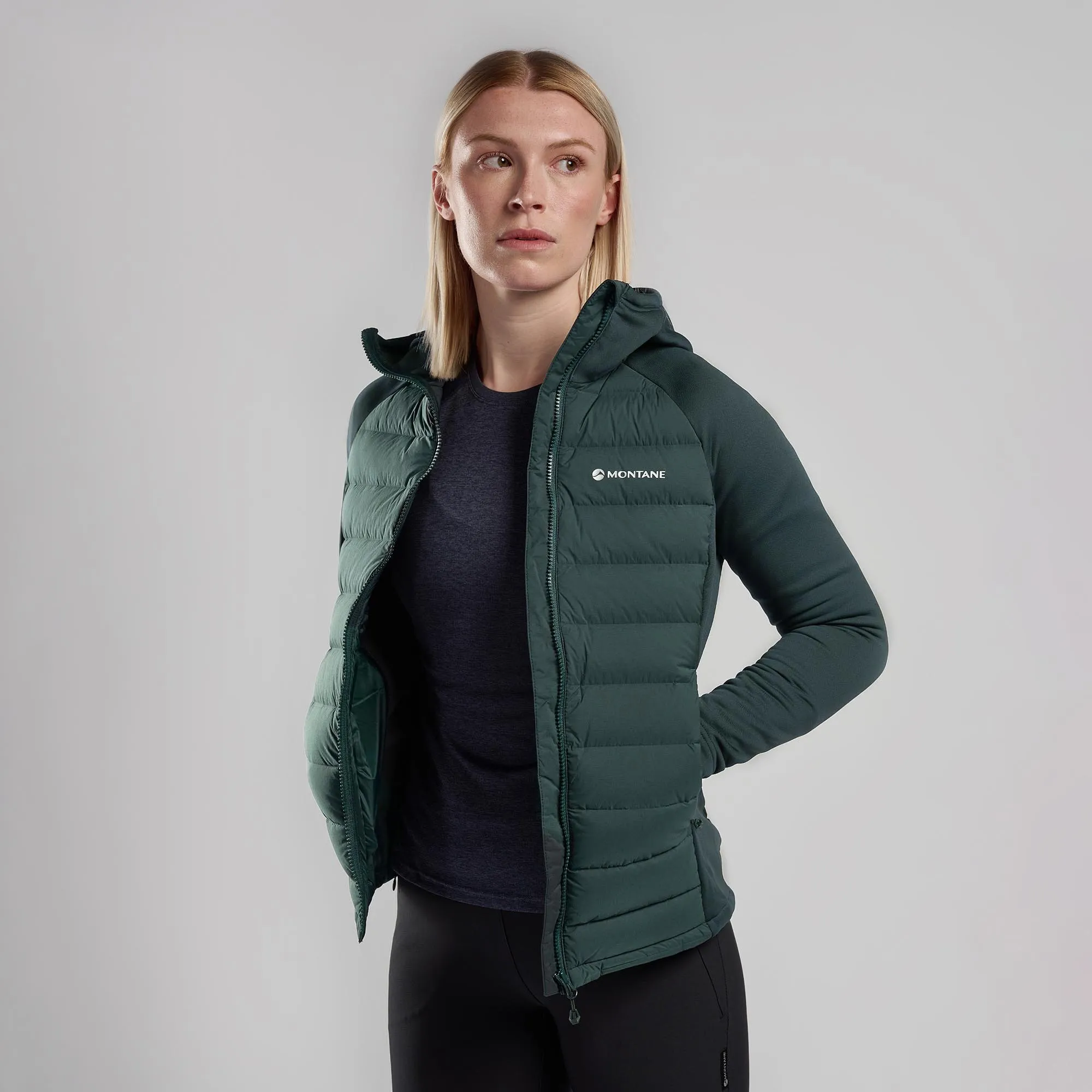 Montane Women's Composite Hooded Down Jacket Montane