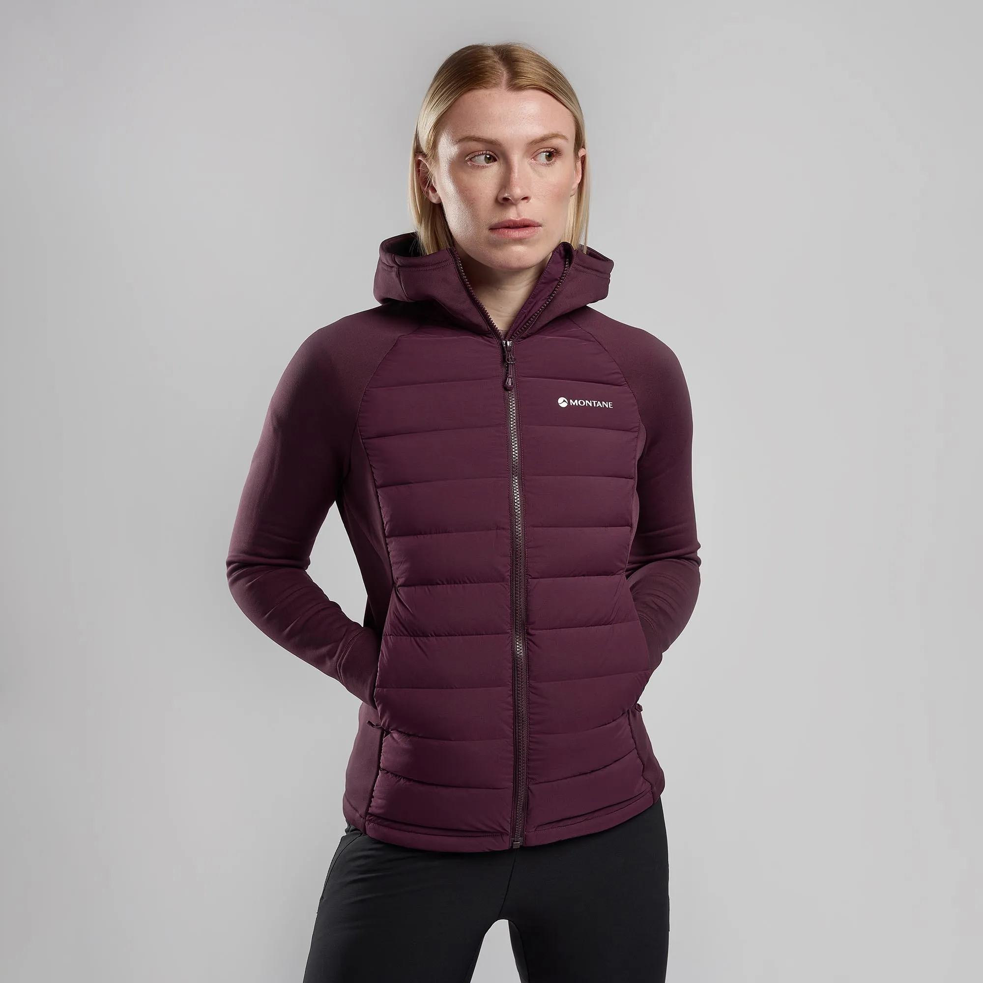 Montane Women's Composite Hooded Down Jacket Montane