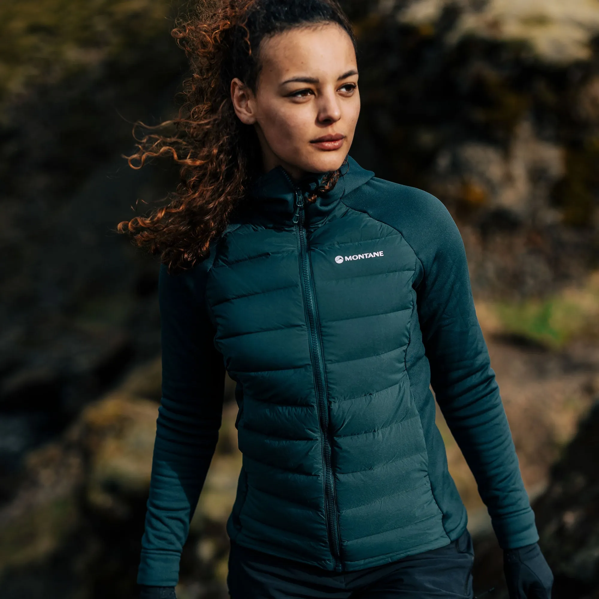 Montane Women's Composite Hooded Down Jacket Montane