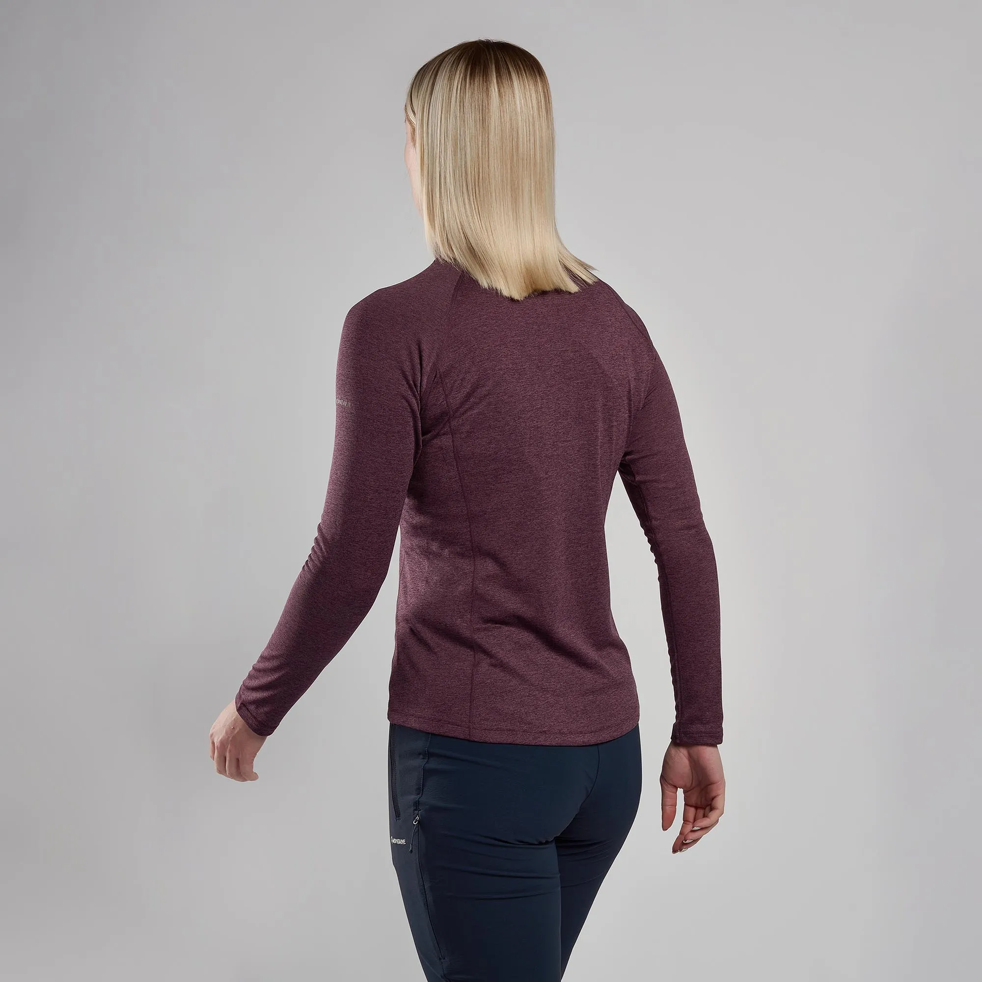 Montane Women's Dart Zip Neck T-Shirt Montane