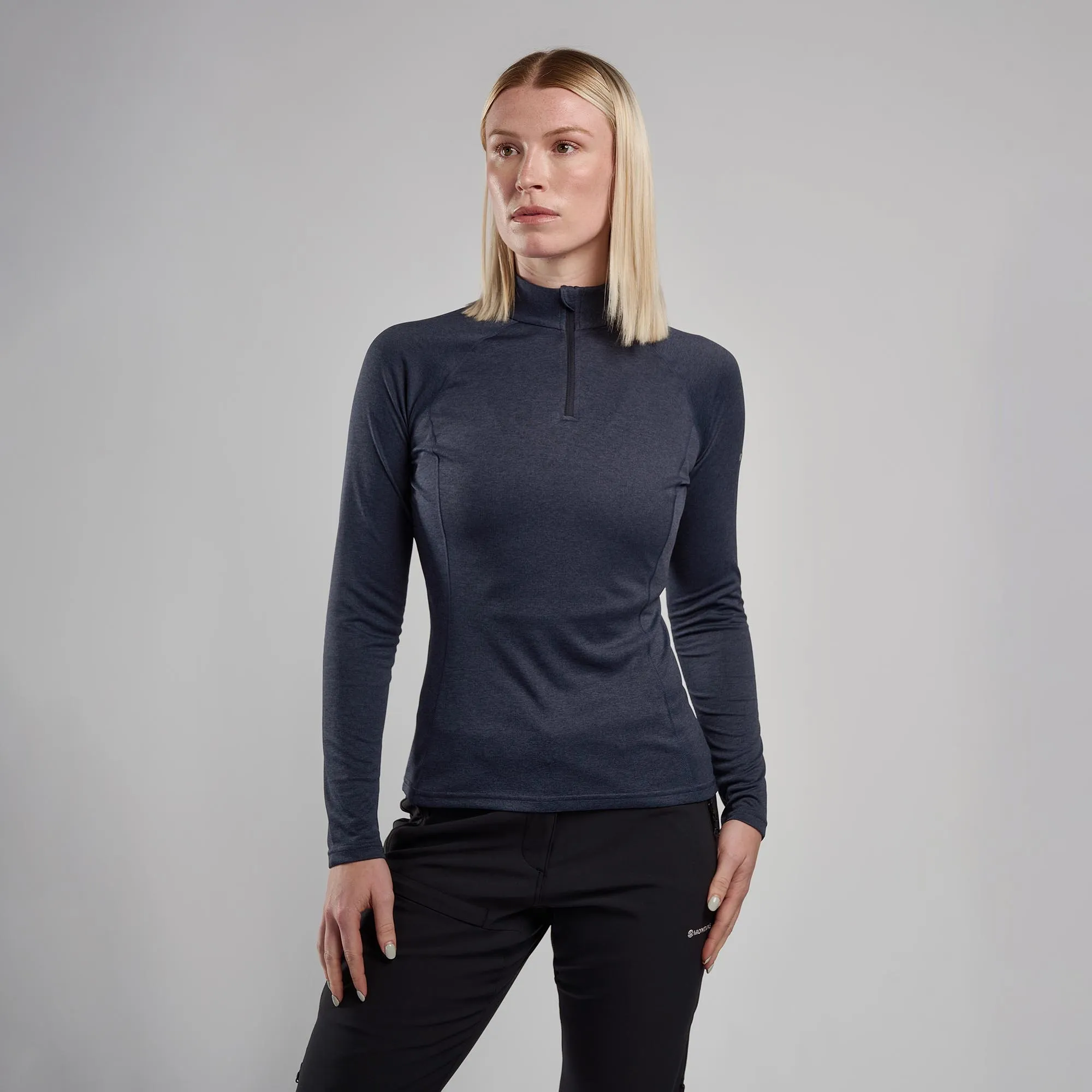 Montane Women's Dart Zip Neck T-Shirt Montane