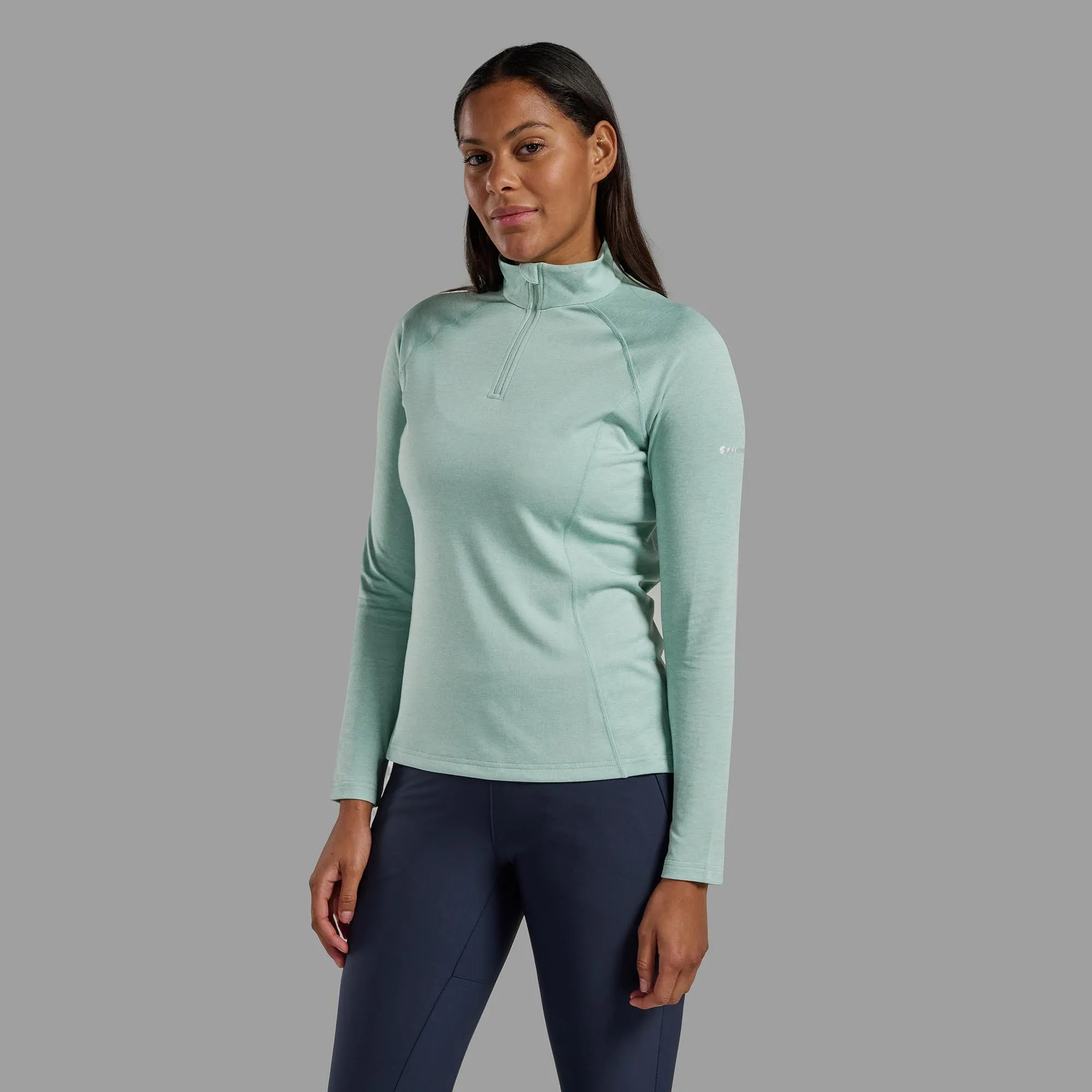 Montane Women's Dart Zip Neck T-Shirt Montane