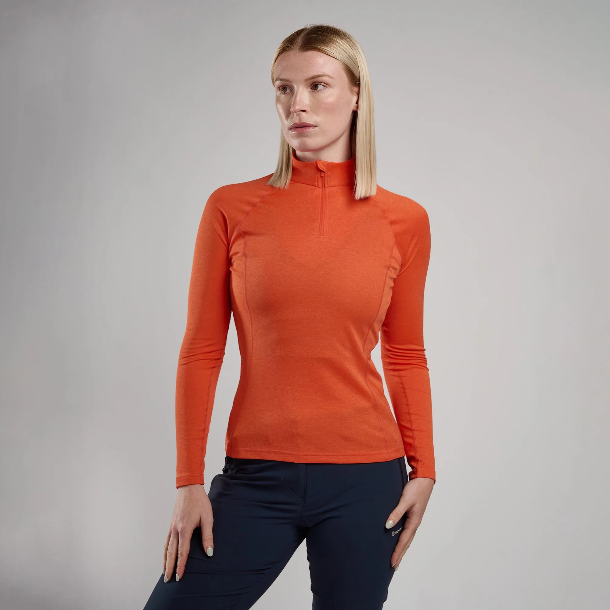 Montane Women's Dart Zip Neck T-Shirt Montane