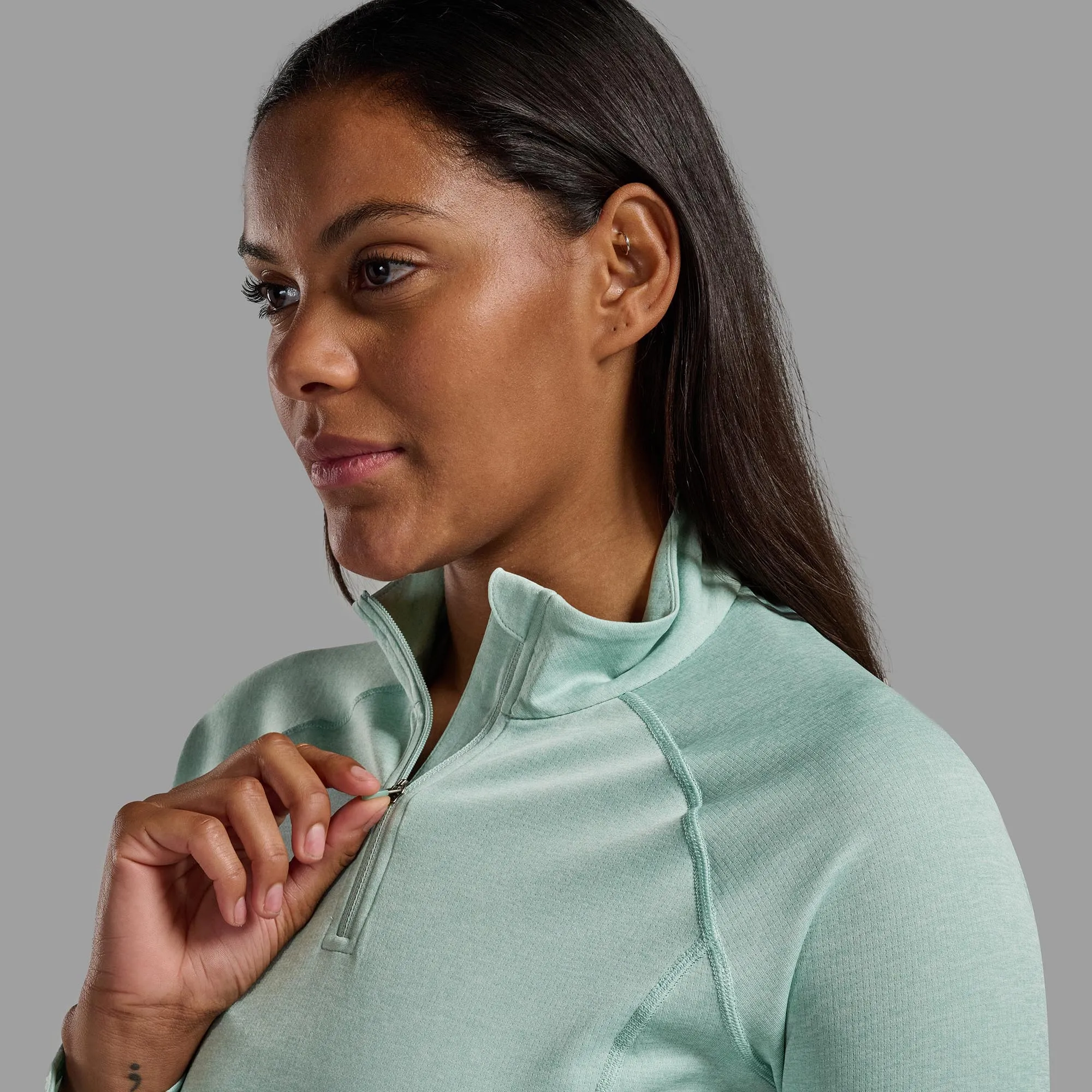 Montane Women's Dart Zip Neck T-Shirt Montane