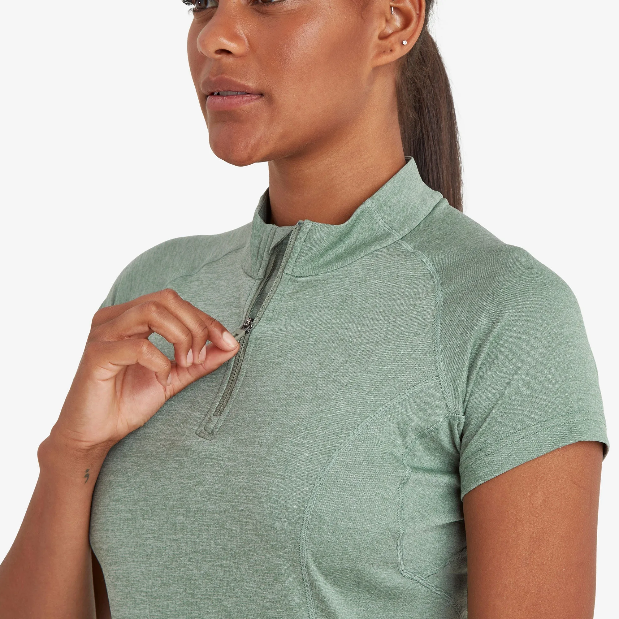 Montane Women's Dart Zip T-Shirt Montane